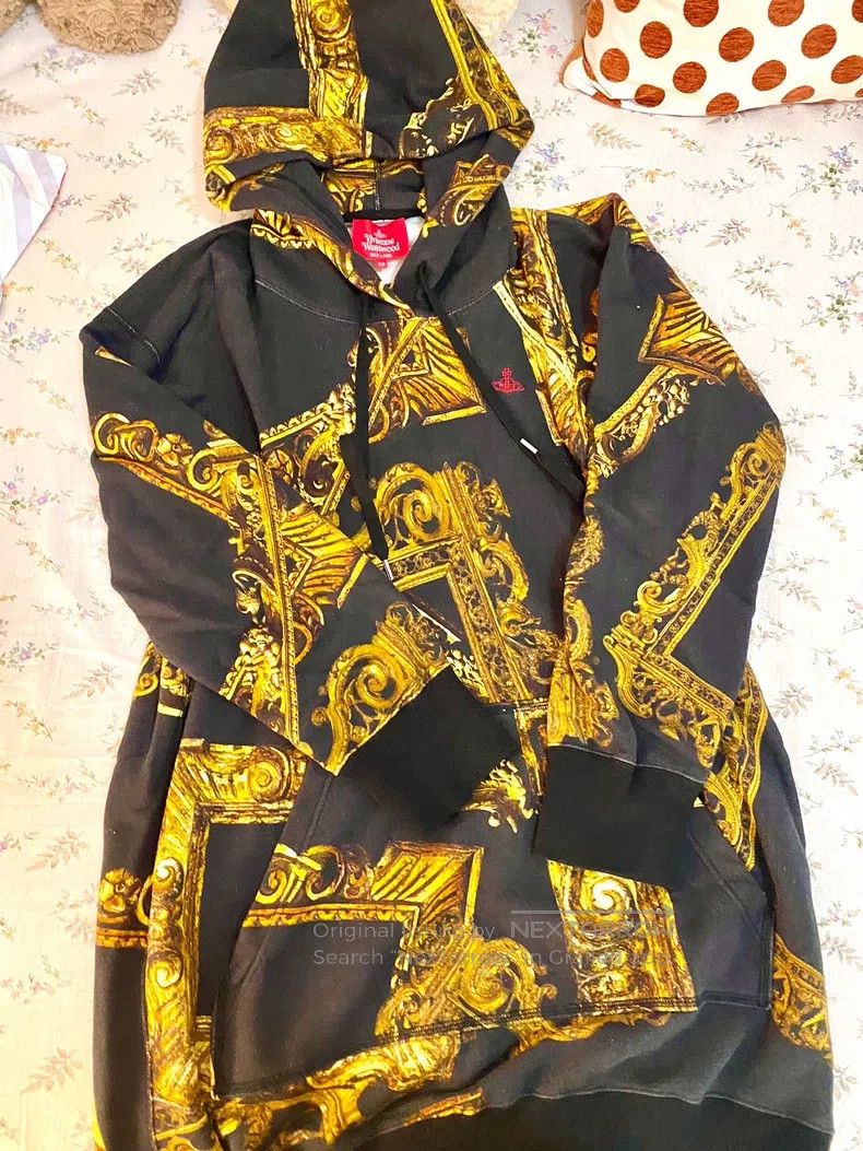 Vivienne Westwood Vivienne Westwood size 00 Black Gold Frame Sweatshirt Long Size M / US 6-8 / IT 42-44 - 8 Thumbnail