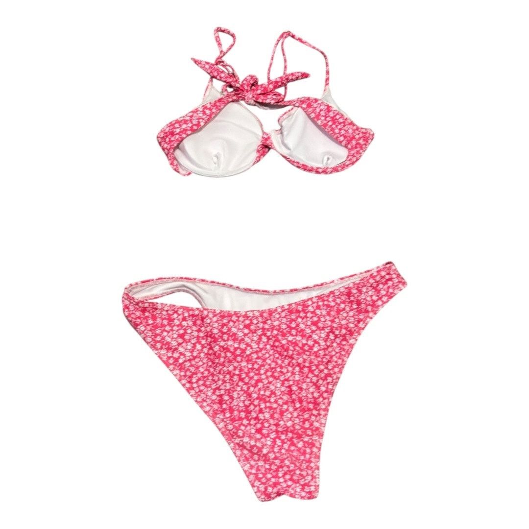 Shein Pink Floral Bikini Size M Size M / US 6-8 / IT 42-44 - 4 Thumbnail