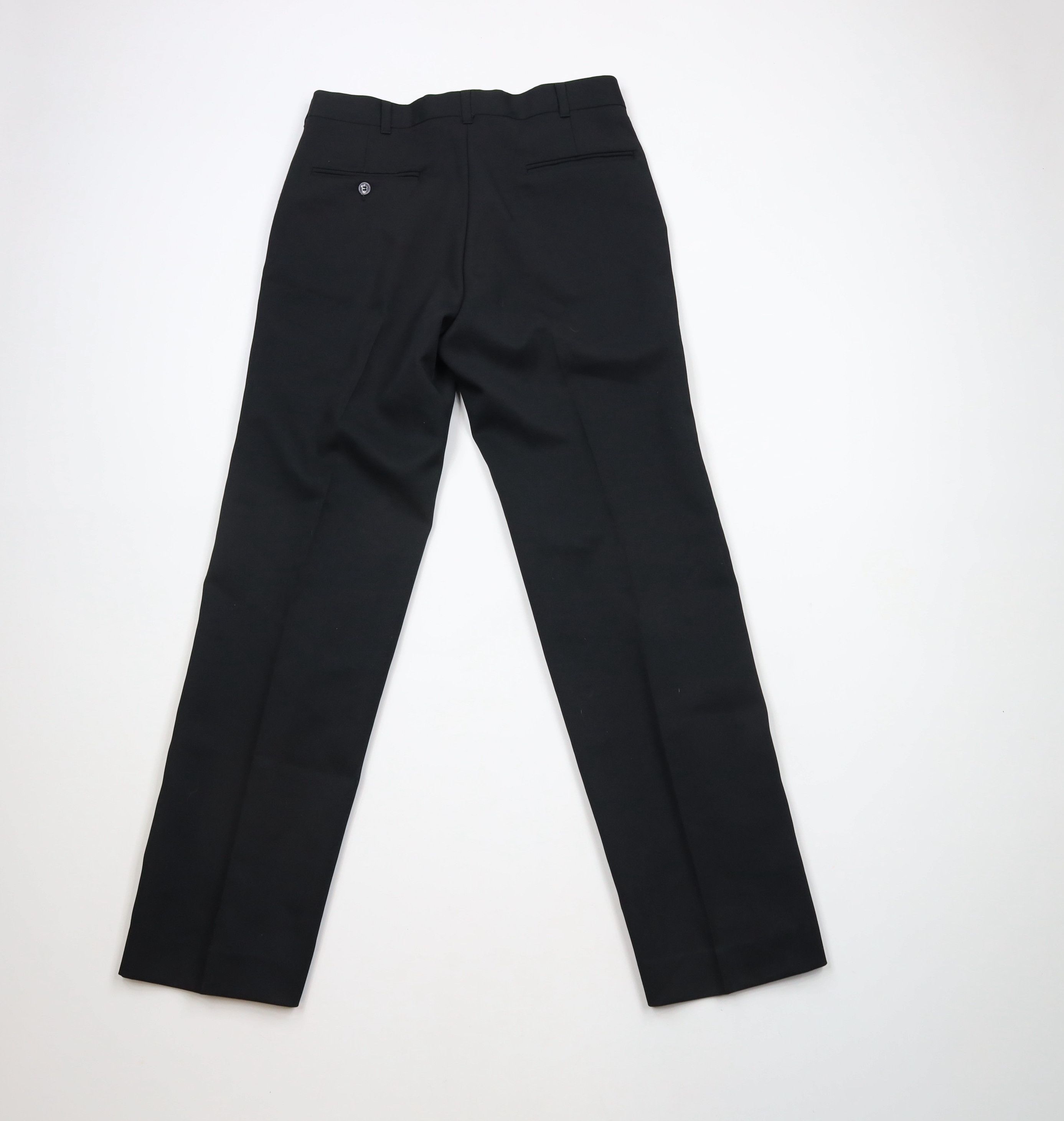 Vintage Vintage 70s Streetwear Wide Leg Chino Pants Black USA Size US 32 / EU 48 - 8 Thumbnail