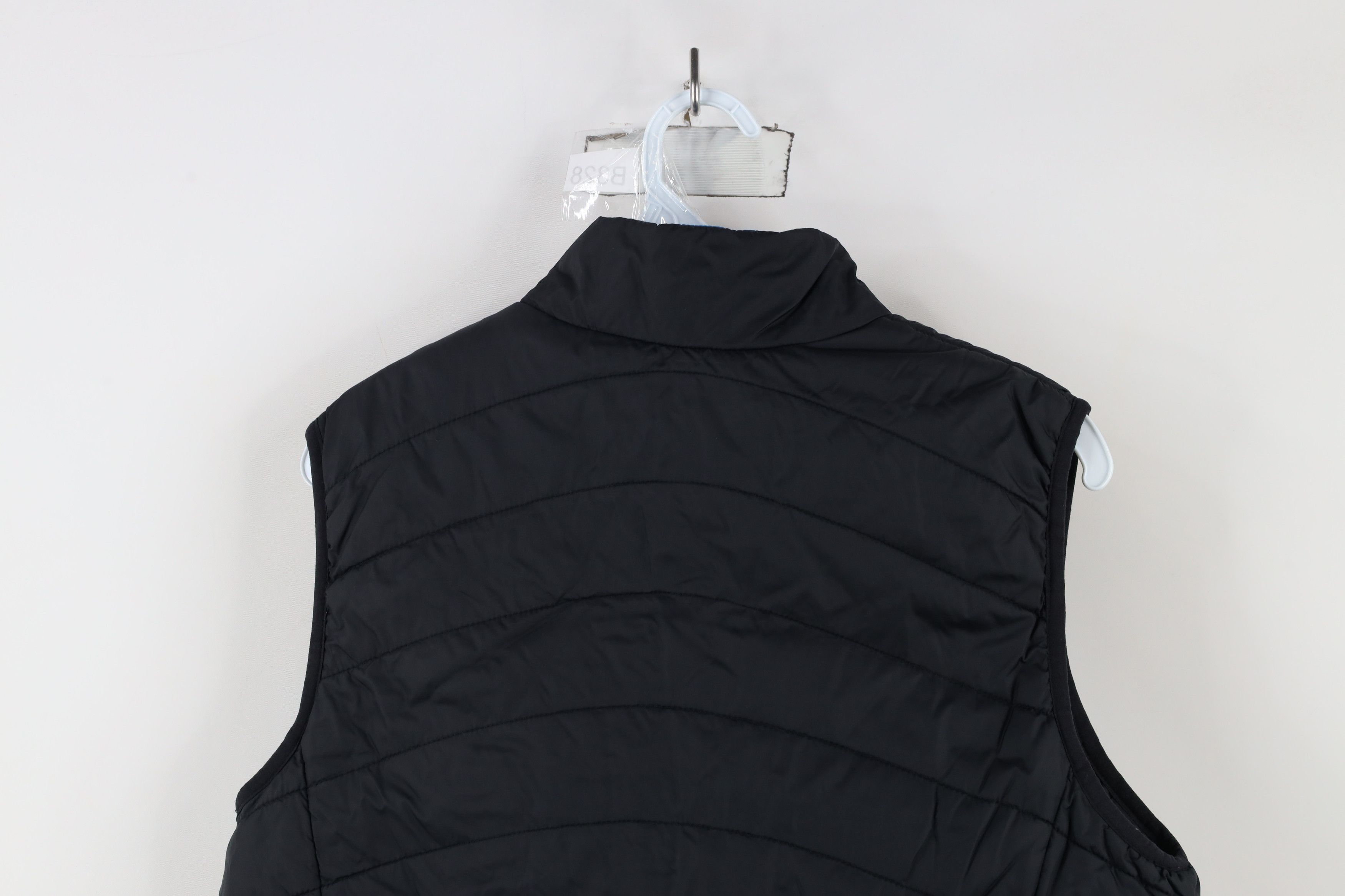 Lands' End × Vintage Vintage Lands End Blank Full Zip Puffer Vest Jacket Black Size M / US 6-8 / IT 42-44 - 13 Thumbnail