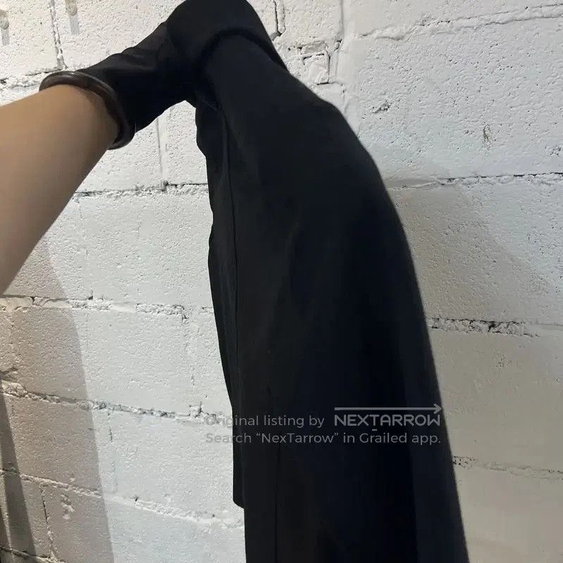 Burberry Burberry Black Wool Blend Women's Trench Coat. Size S / US 4 / IT 40 - 3 Thumbnail