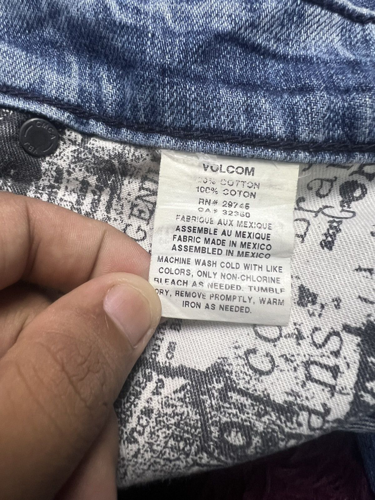 Volcom Genuine Volcom Brand Jeans Slergo Slim Fit (47) Size US 30 / EU 46 - 11 Thumbnail