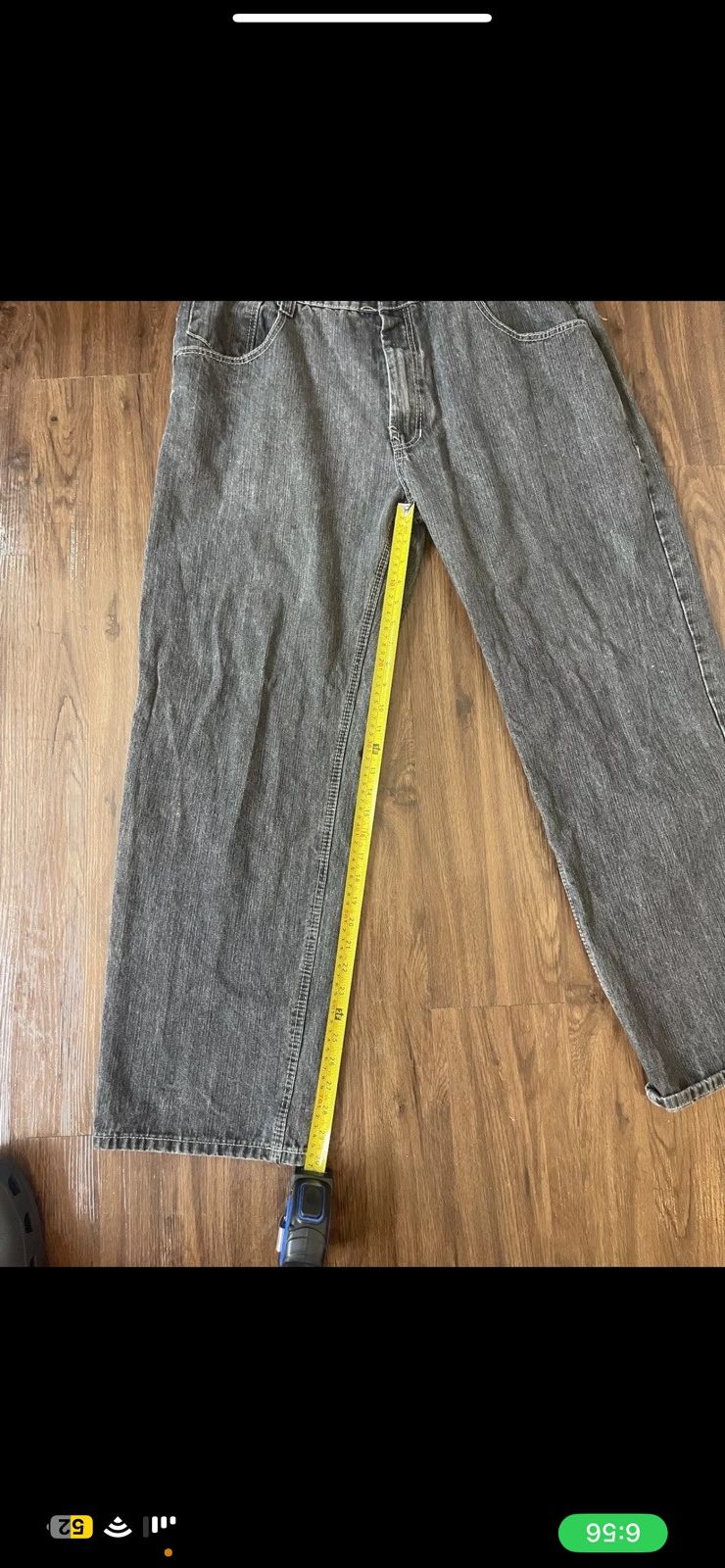Southpole × Vintage VTG Southpole Jeans Pants Mens Size 42 Black Denim Size US 42 / EU 58 - 7 Thumbnail