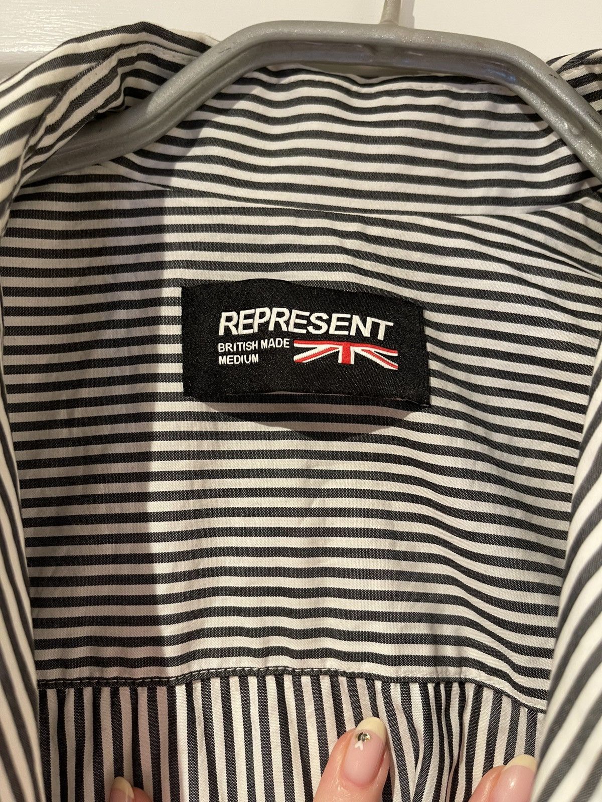 Represent Clo. Shirt with detachable sleeves Size US M / EU 48-50 / 2 - 5 Thumbnail