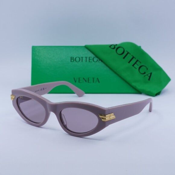 Bottega Veneta 🕶️ New Bottega Veneta BV1189S 006 Sunglasses - Pink Frame Size ONE SIZE - 10 Thumbnail