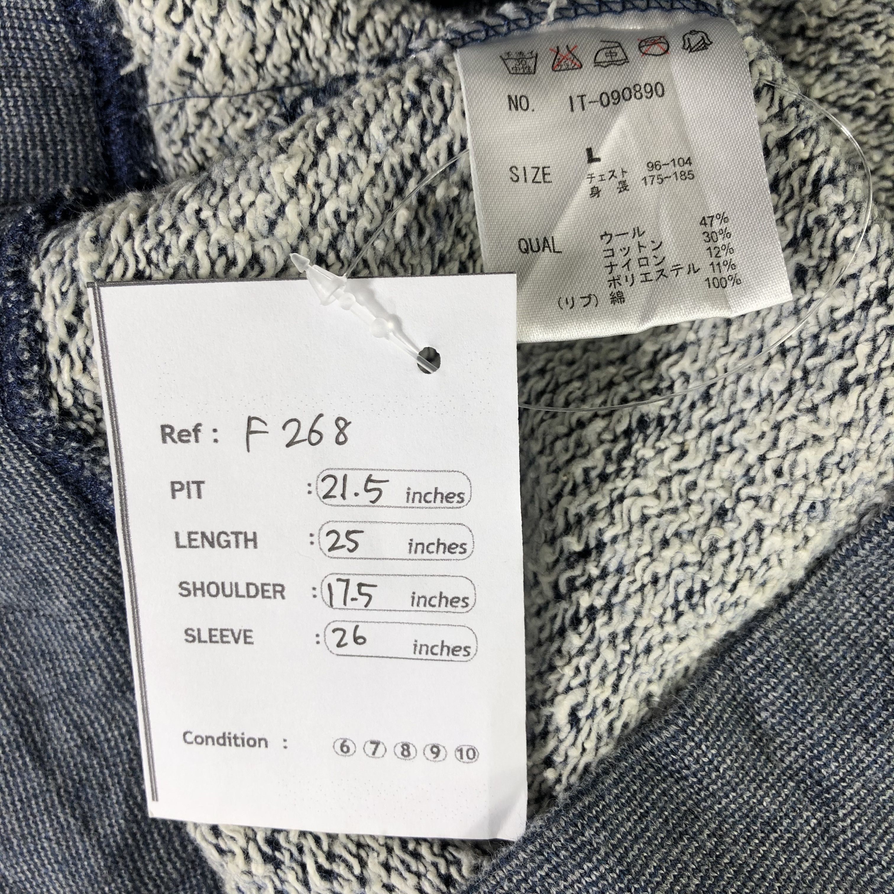 Other Japanese Brand College Crewneck Sweatshirt F268 Size US L / EU 52-54 / 3 - 7 Thumbnail