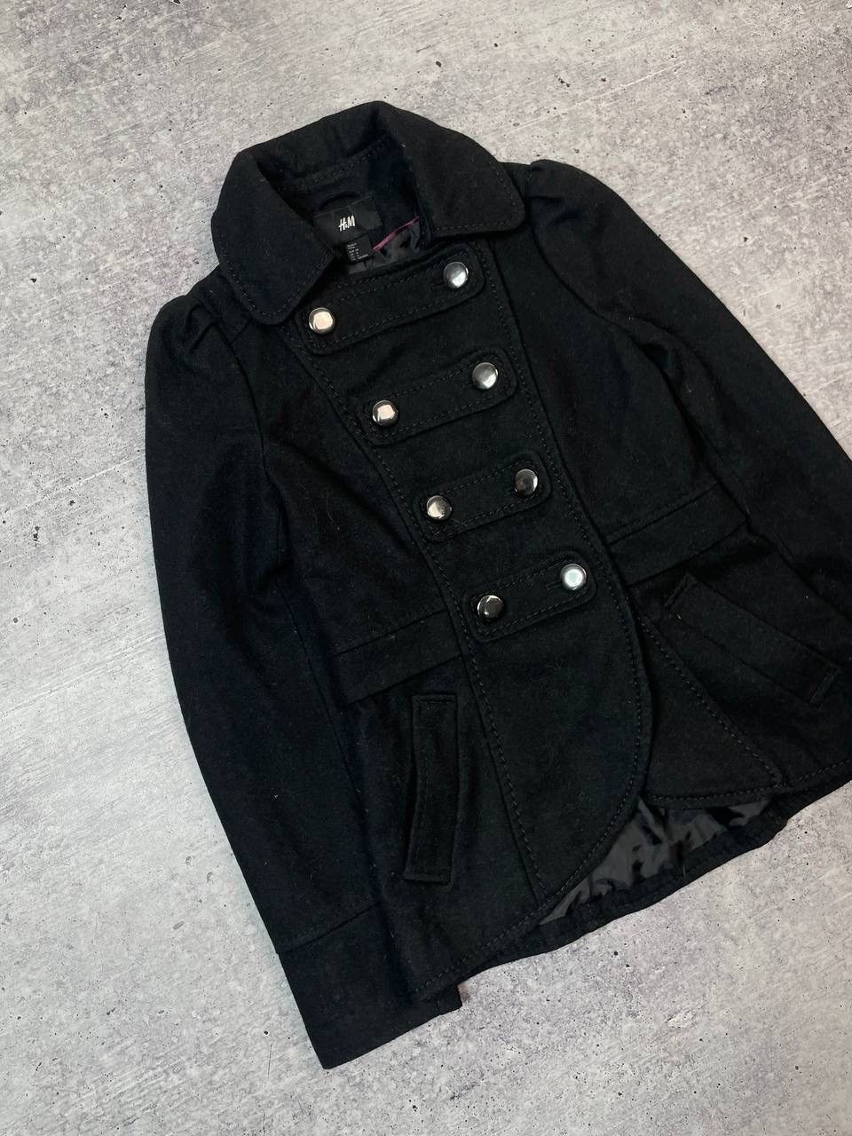 Hysteric Glamour Vintage H&M Napoleon Style Military Wool Jacket PPFM Y2K Size S / US 4 / IT 40 - 2 Thumbnail