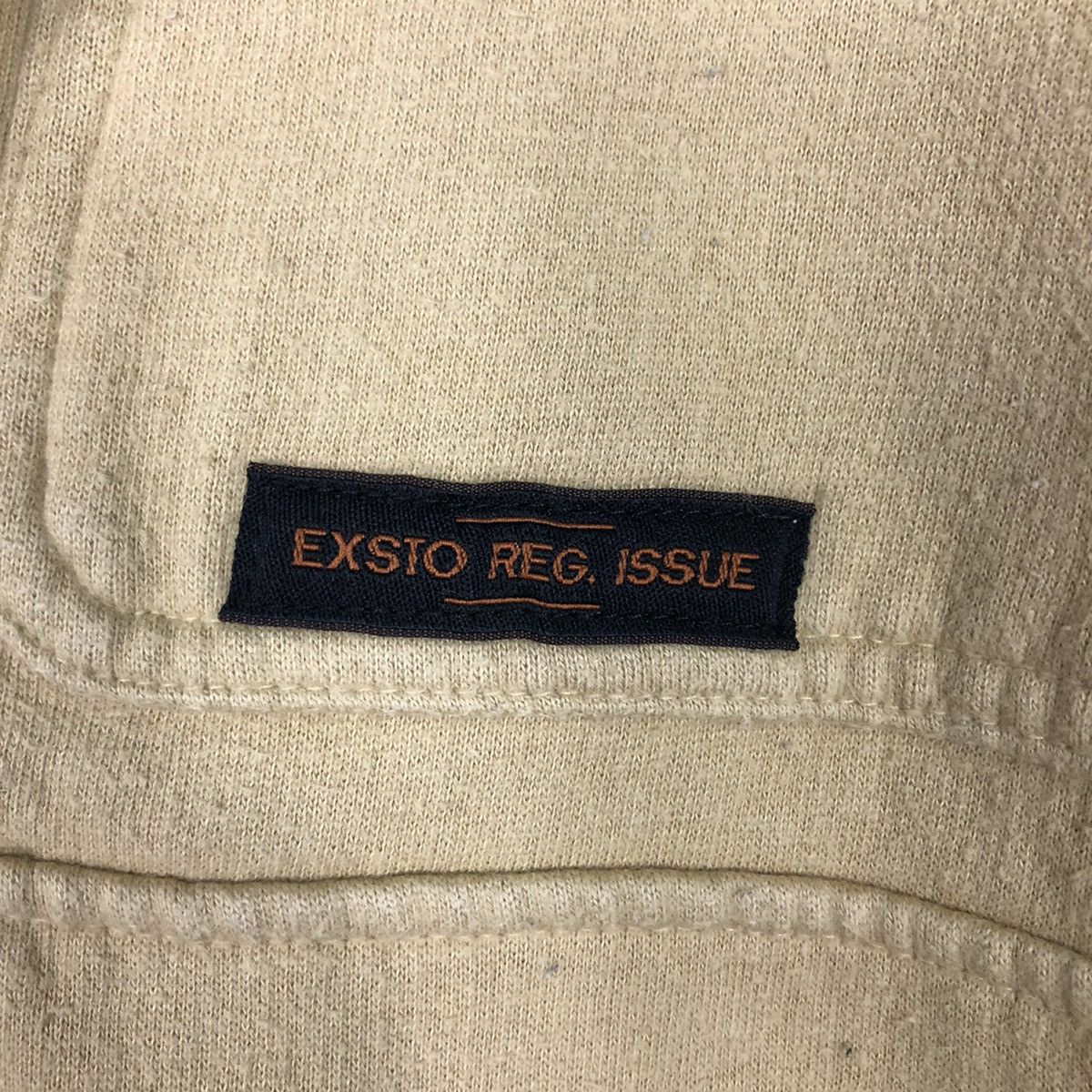 Japanese Brand EXSTO Polar Fleece Half-Zip Hooded Pullover Size US M / EU 48-50 / 2 - 18 Thumbnail