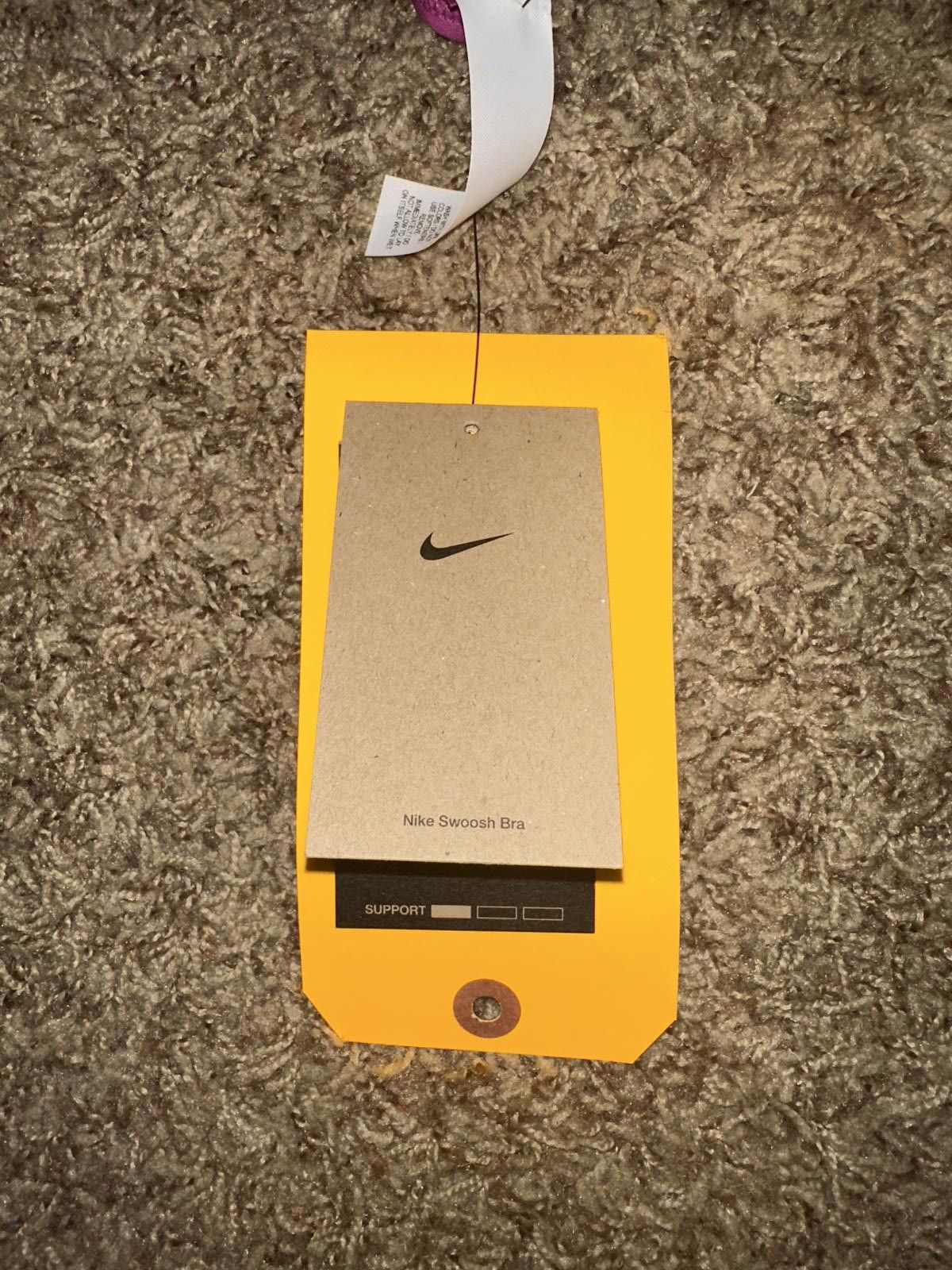 Nike Nike Swoosh Light Support Women's Non-Padded Sports Bra Sample Size ONE SIZE - 10 Thumbnail