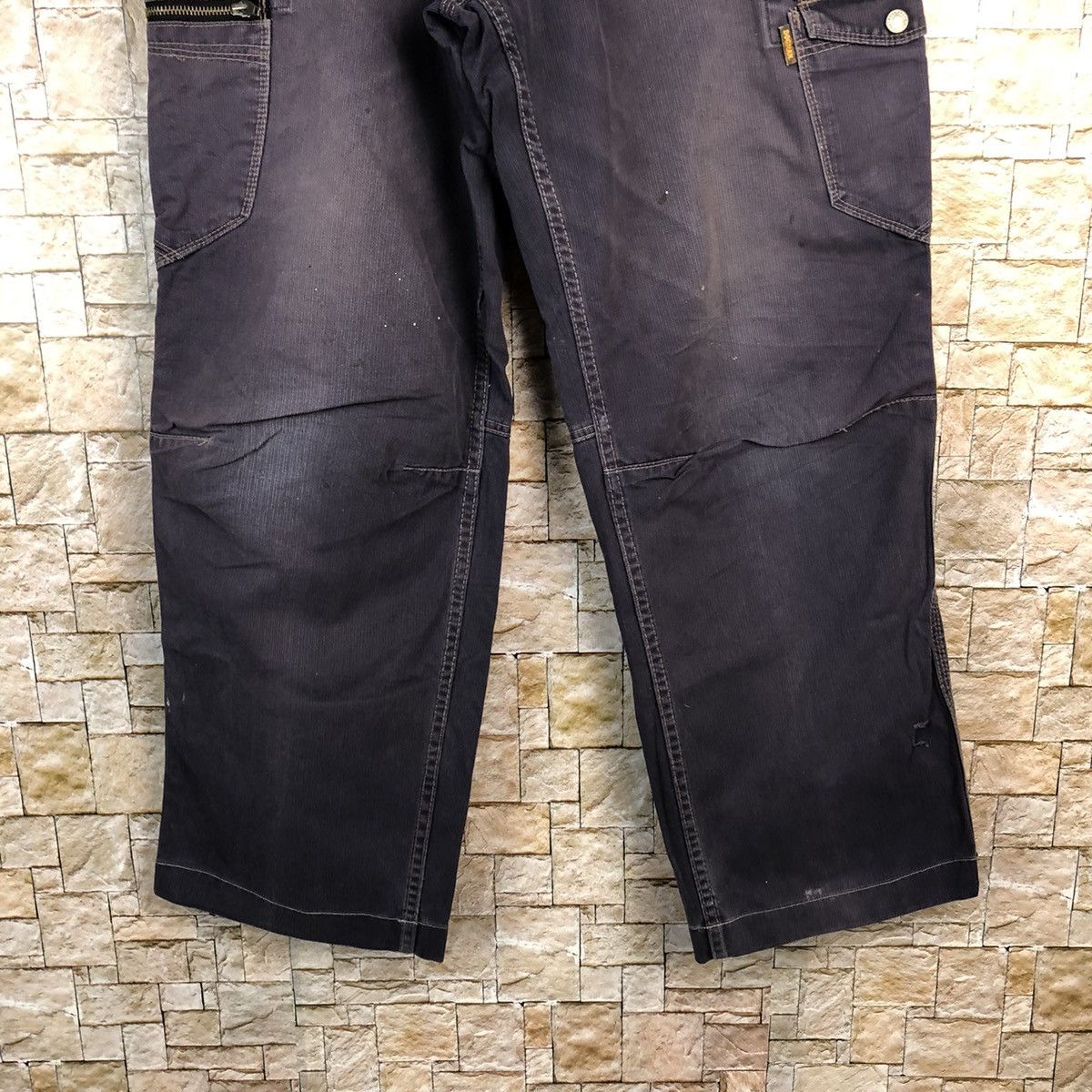 Faded Glory Dogman Purple Cargo Multipocket Pants #A745 Size US 34 / EU 50 - 7 Thumbnail