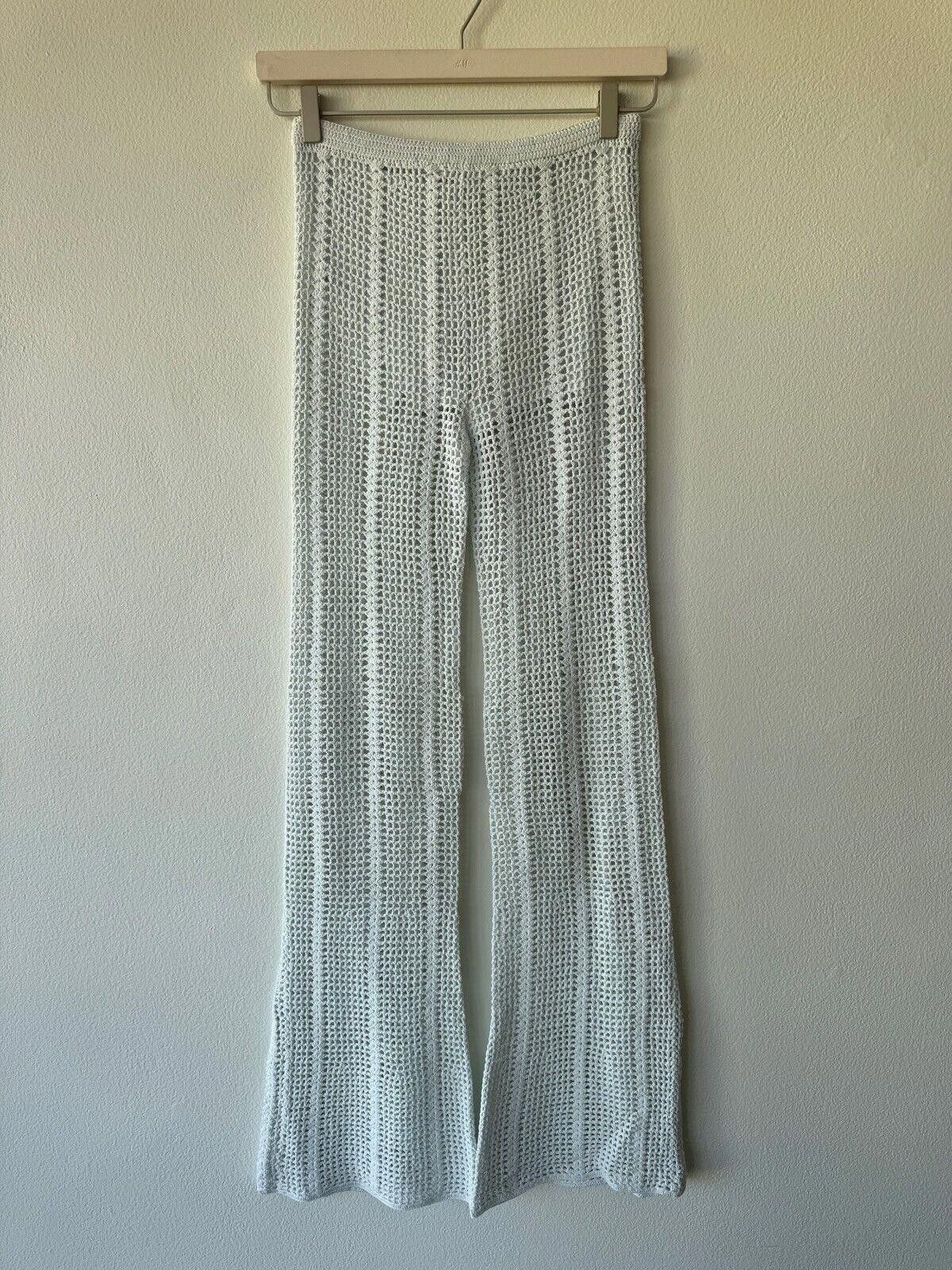 Dion Lee New dion lee knit pinnacle crochet pant blue small 8 40 s Size 28" / US 6 / IT 42 - 5 Thumbnail