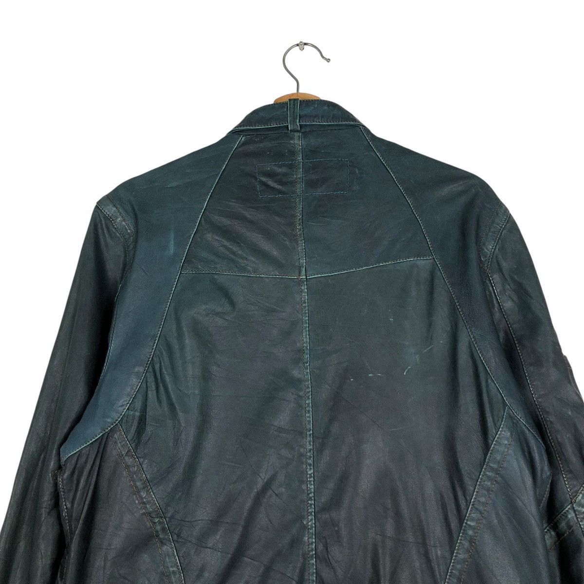 Japanese Brand 🔥IF SIX WAS NINE DESIGN LEATHER BIKER JACKET SAGA IBANEZ Size US S / EU 44-46 / 1 - 9 Thumbnail