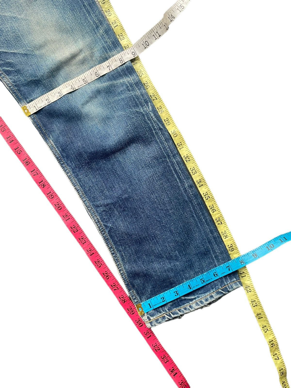 HRMTG HRM Selvedge Distresed Denim Size US 33 - 14 Thumbnail