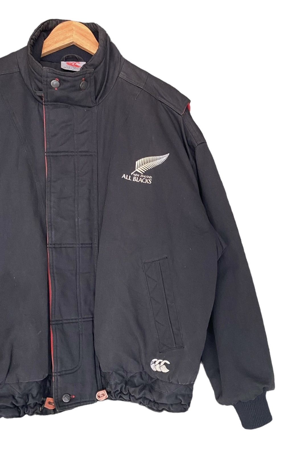 Canterbury of New Zealand Vtg CANTERBURY Bomber Jacket Cotton sz L Size US L / EU 52-54 / 3 - 2 Thumbnail