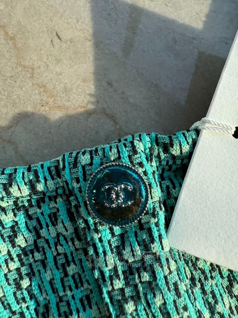 Chanel Chanel Green swimsuit Size 25" / US 0 / IT 36 - 3 Thumbnail