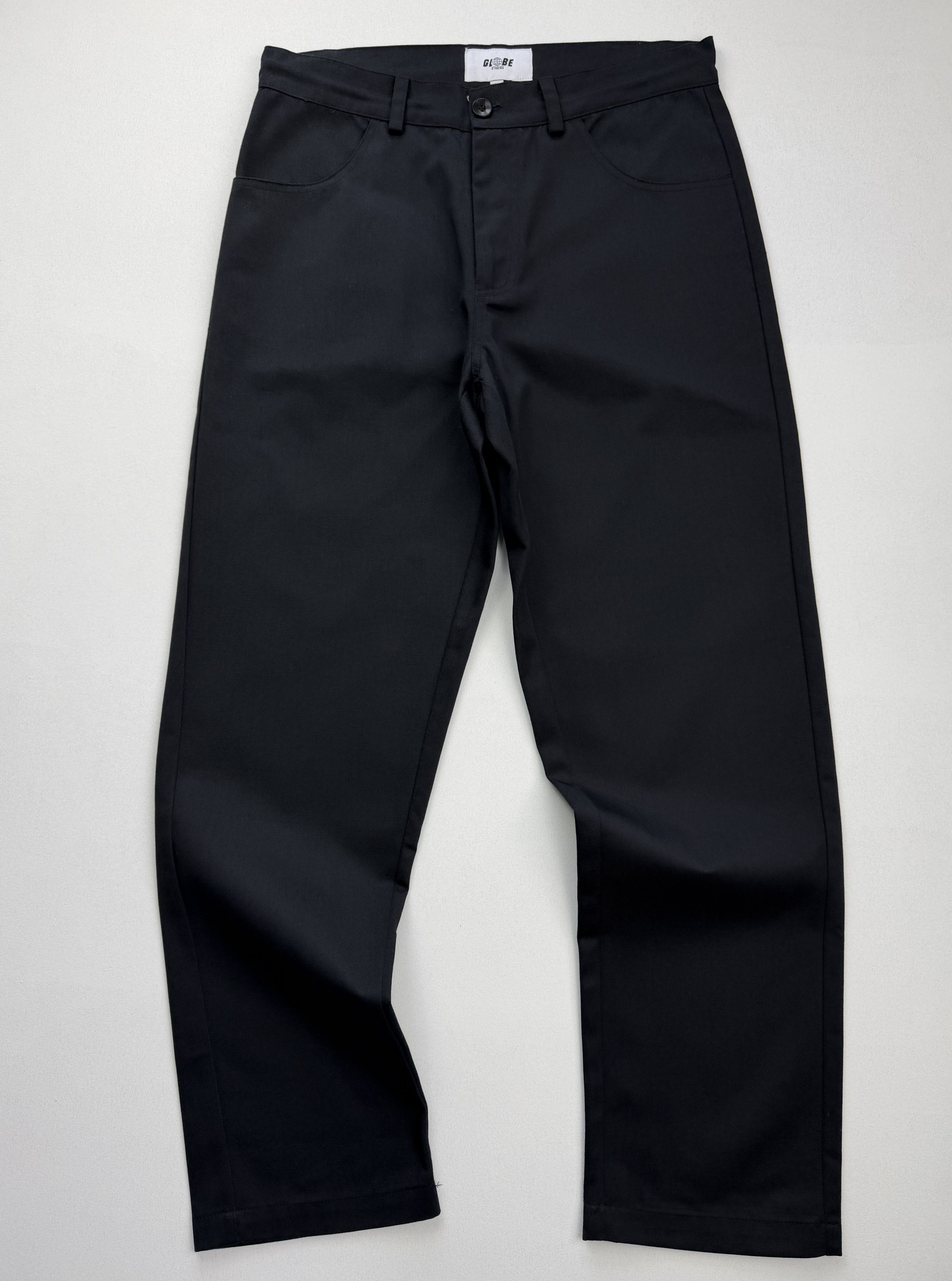Vintage Globe Studios Workwear Skateboarding Black Trousers Pants Size US 30 / EU 46 - 3 Thumbnail