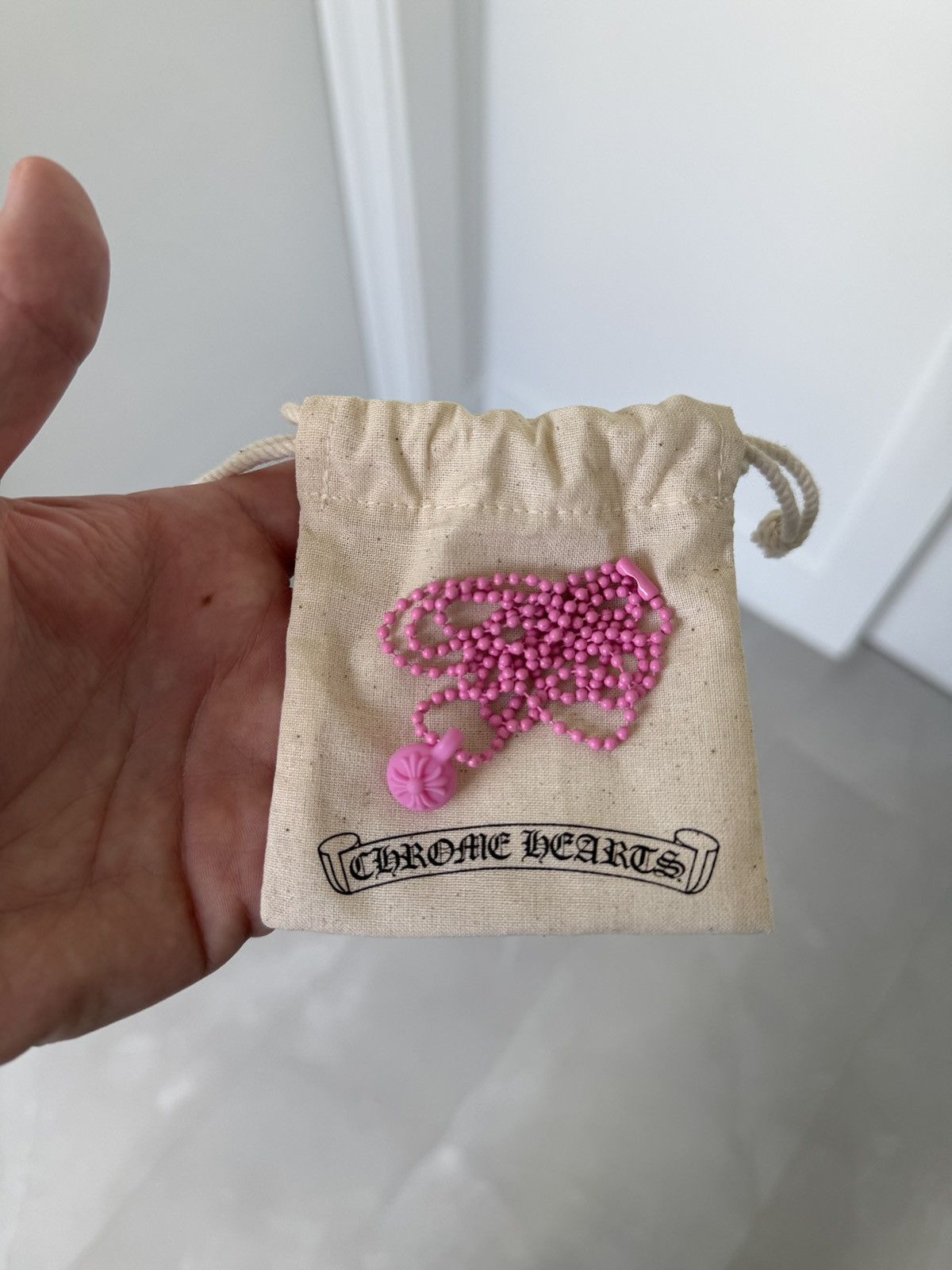 Chrome Hearts Chrome Hearts Silichrome Silicone Pink Ball Pendant Size ONE SIZE - 2 Thumbnail