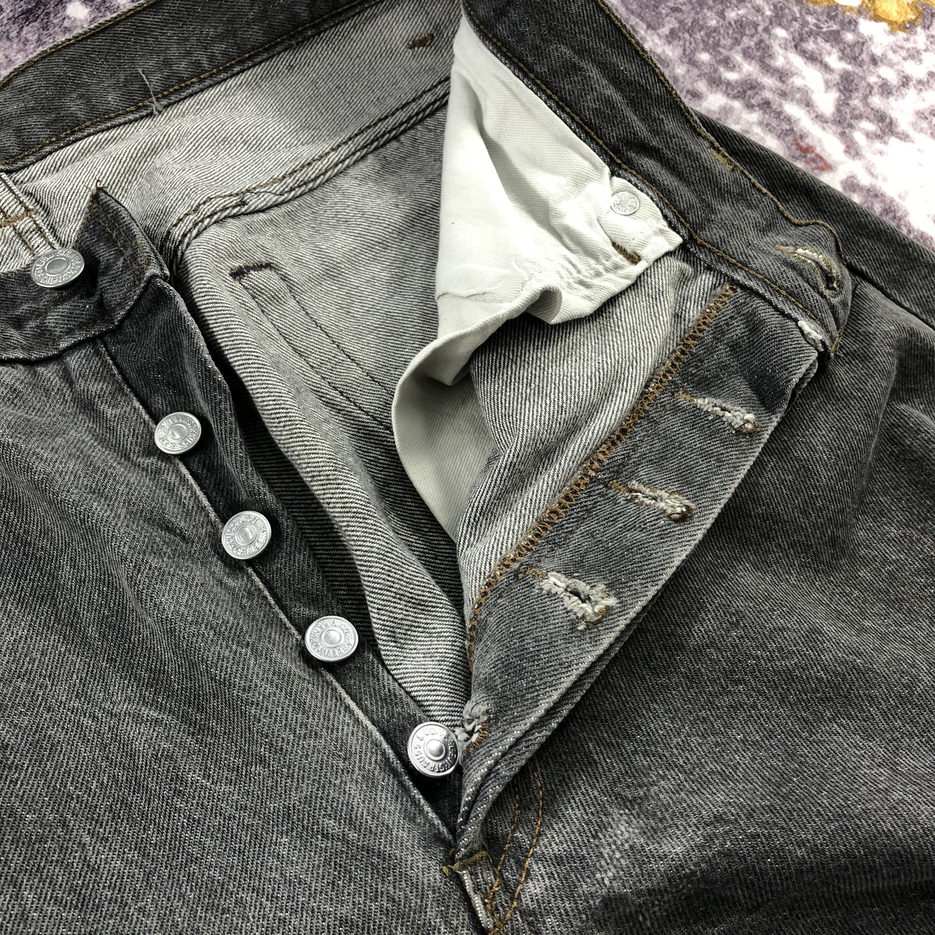 Levi's × Vintage Vintage 90s Levis 501 Earth Tone Jeans-JM2179 Size US 33 - 10 Thumbnail