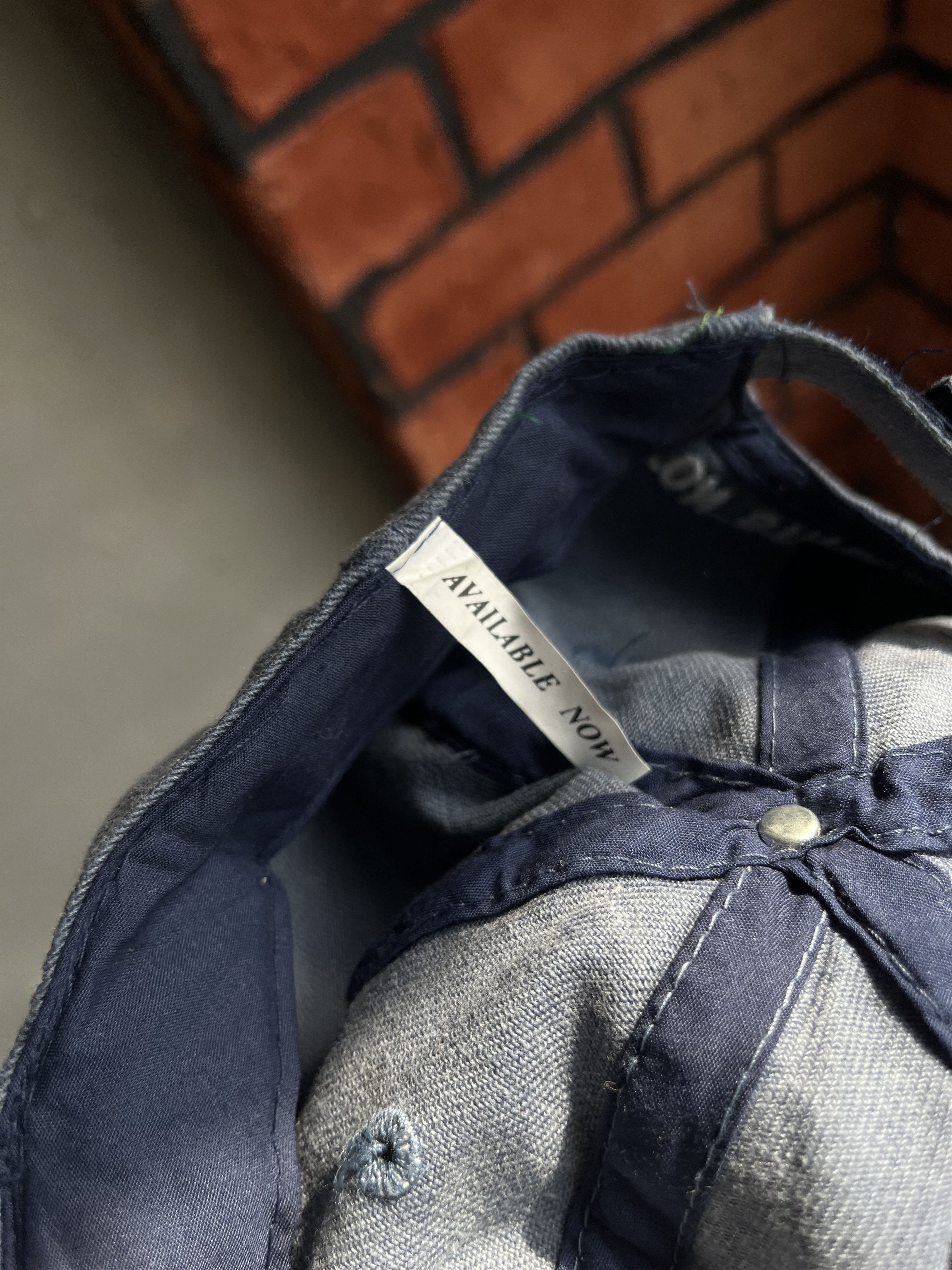 Marlboro × Vintage Vintage 90s Y2K L&M Cigarette Leisure Cotton Jeans Hat Cap Size ONE SIZE - 6 Thumbnail