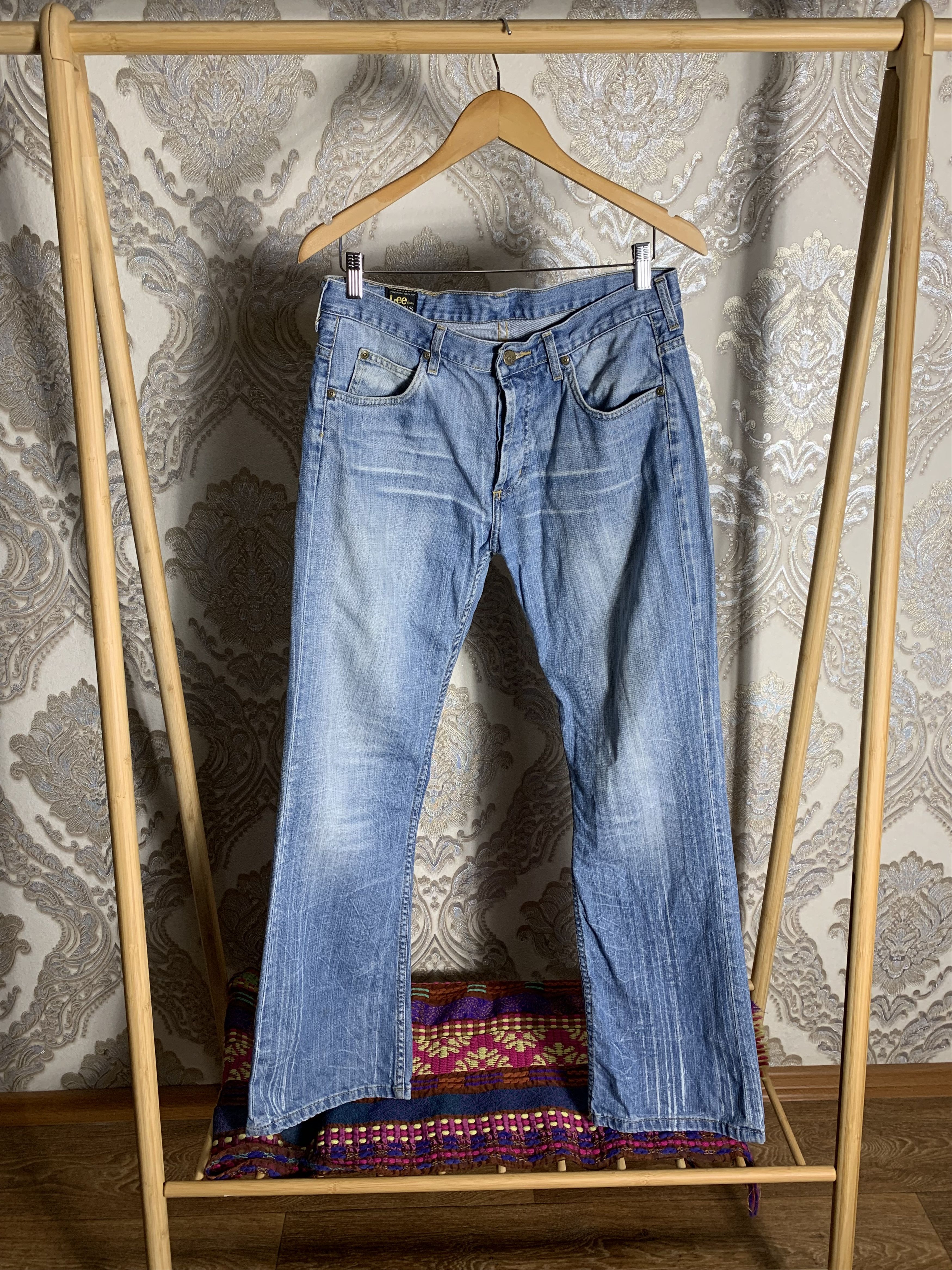 Lee VINTAGE LEE PREMIUM QUALITY DENIM BAGGY JEANS 90s Size US 32 / EU 48 - 1 Thumbnail