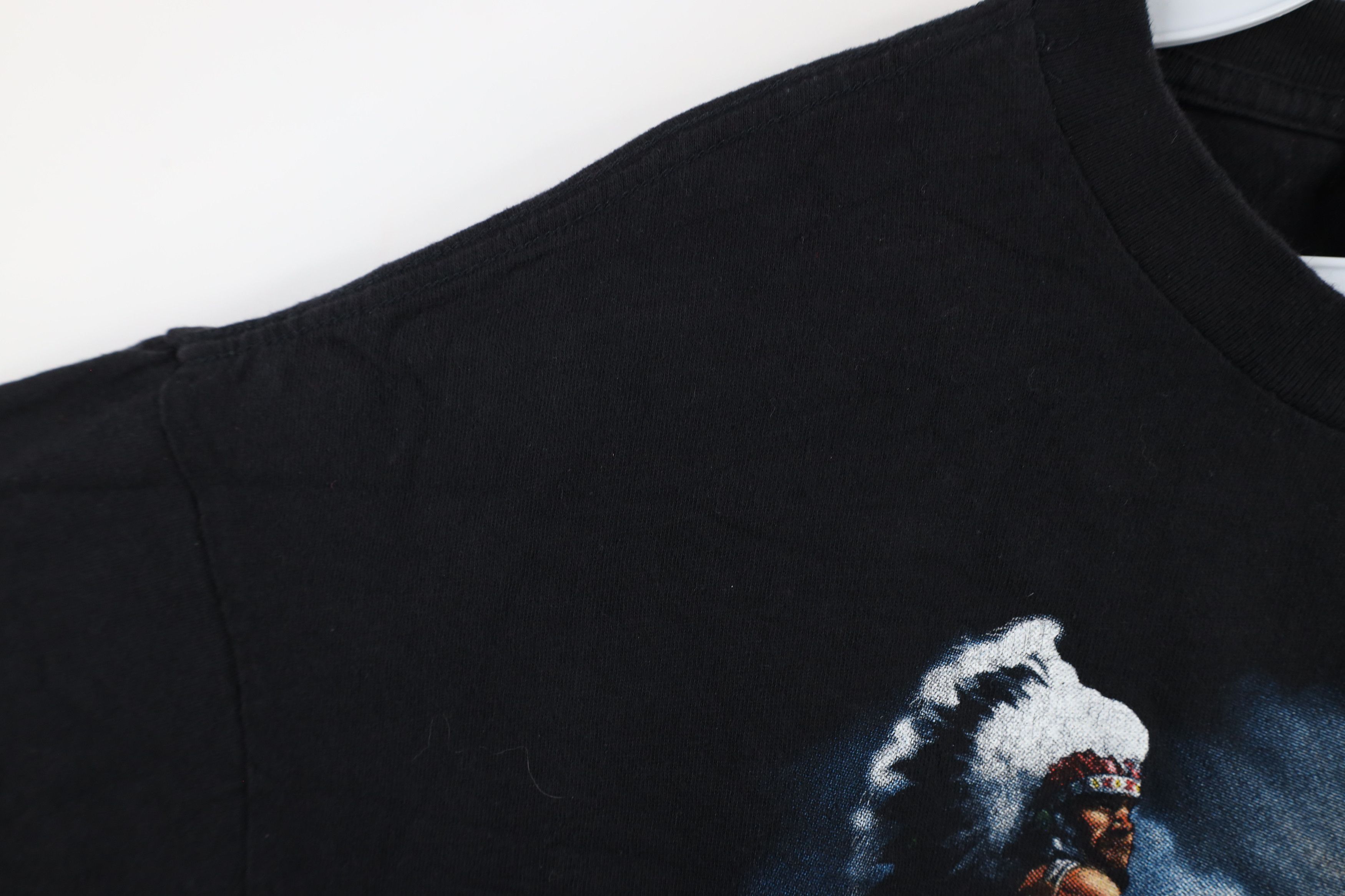 Vintage Vintage 90s Streetwear Horse Indian Short Sleeve T-Shirt Size US XL / EU 56 / 4 - 7 Thumbnail