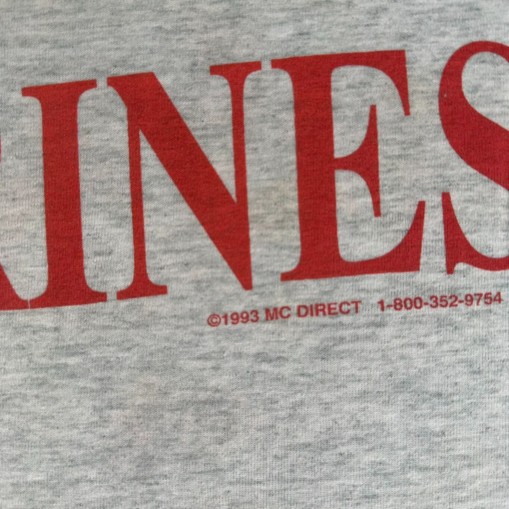 Vintage Vintage 90s USMC Marines Insignia T-Shirt Single Stitch Reti Size US L / EU 52-54 / 3 - 7 Thumbnail