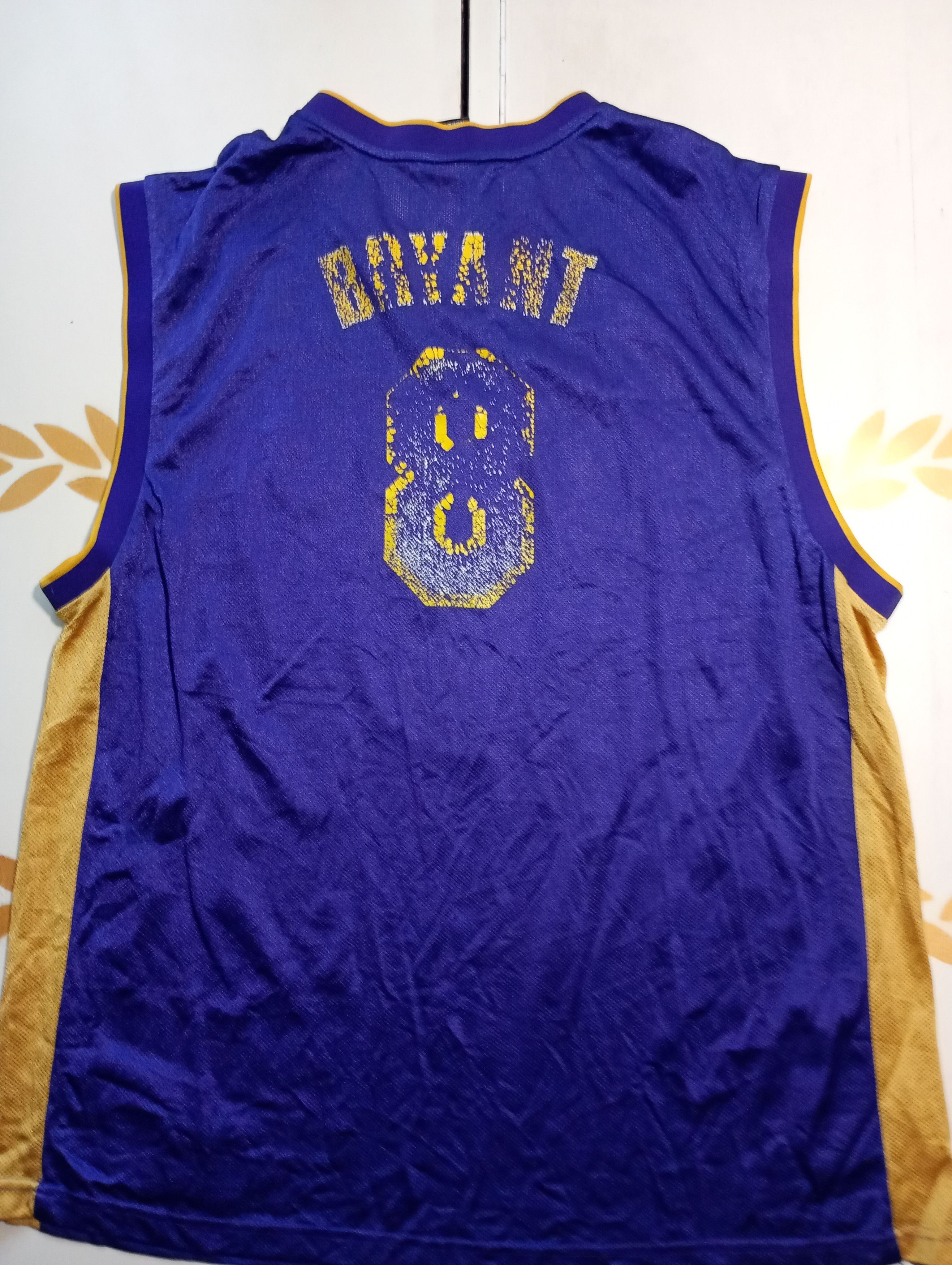 NBA × Reebok Reebok LA Lakers Jersey 8 Kobe Bryant 2002-2004 Size US XXL / EU 58 / 5 - 12 Thumbnail