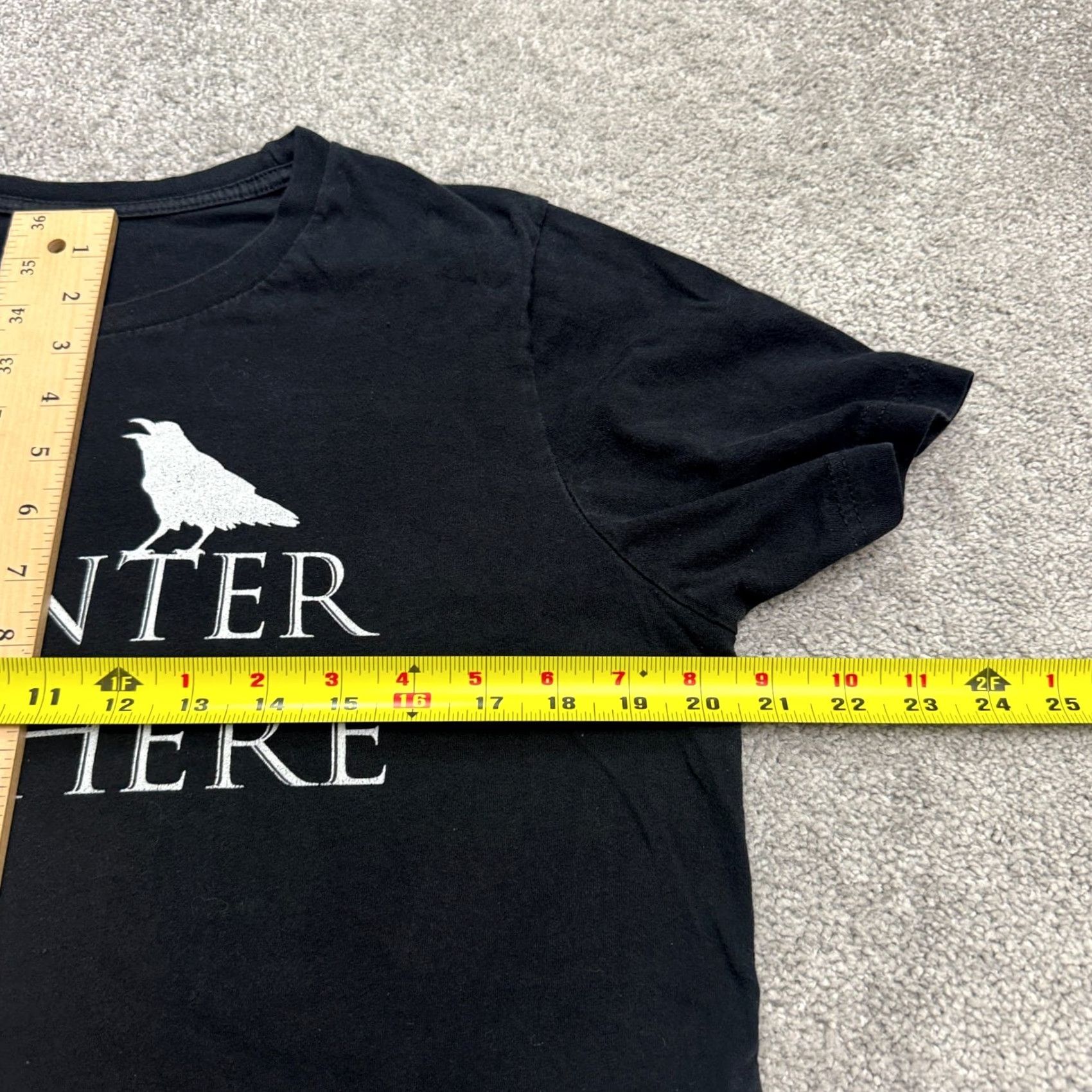Vintage Game Of Thrones Mens Medium Black Graphic T-Shirt Crew Neck Tee Shop Shirt Gift Weekend 90s Tee Size US M / EU 48-50 / 2 - 5 Thumbnail