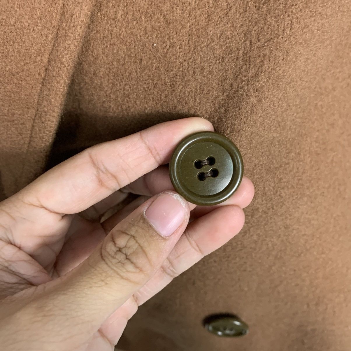 Other Glenover Wool Brown Coat Size M / US 6-8 / IT 42-44 - 14 Thumbnail