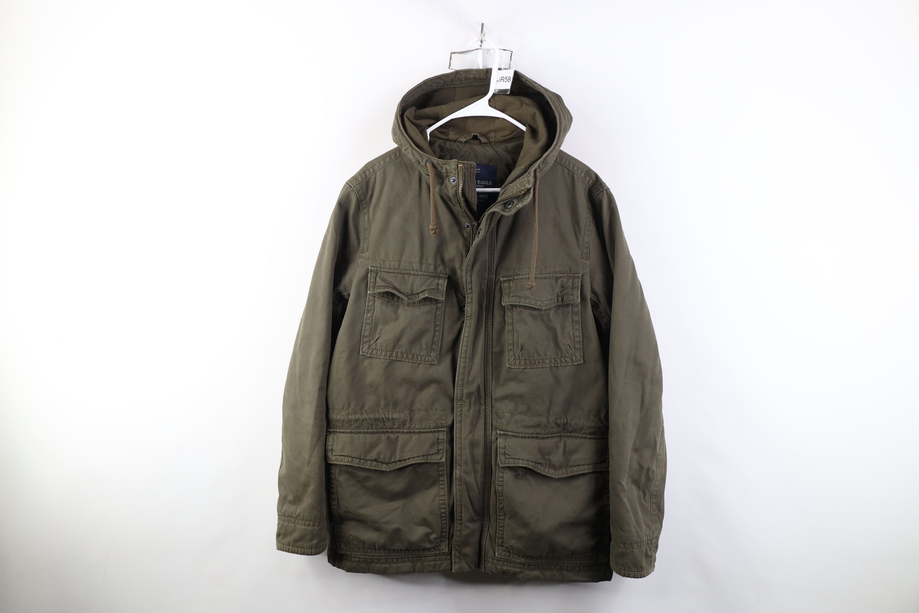 American Eagle Outfitters Vintage Y2K American Eagle Outfitters Military Parka Jacket Size US M / EU 48-50 / 2 - 1 Thumbnail