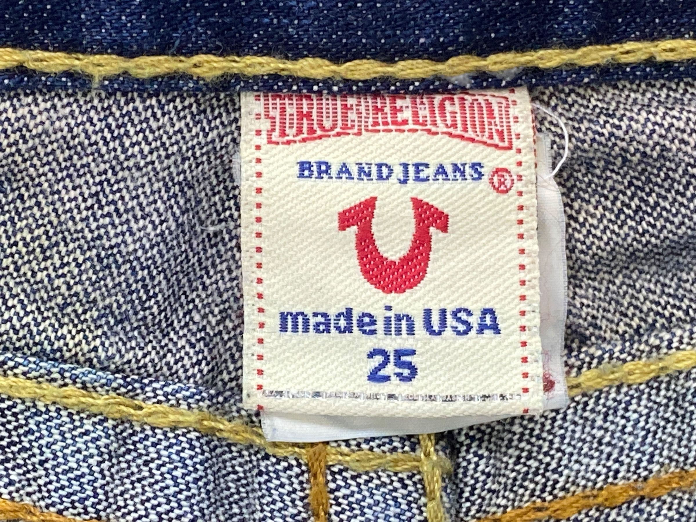 True Religion True Religion Bootcut Denim Jeans Twisted Seam Jeans Size 25" / US 0 / IT 36 - 9 Thumbnail