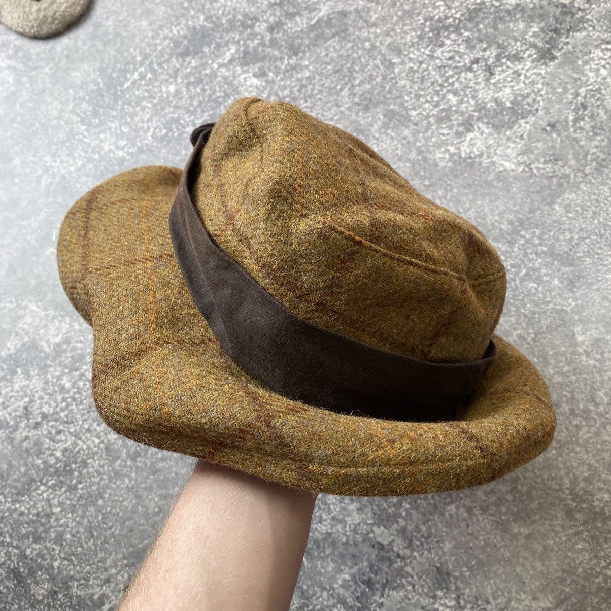 Barbour Vintage Barbour 100% Wool rare Panama hats Size 32 - 3 Thumbnail