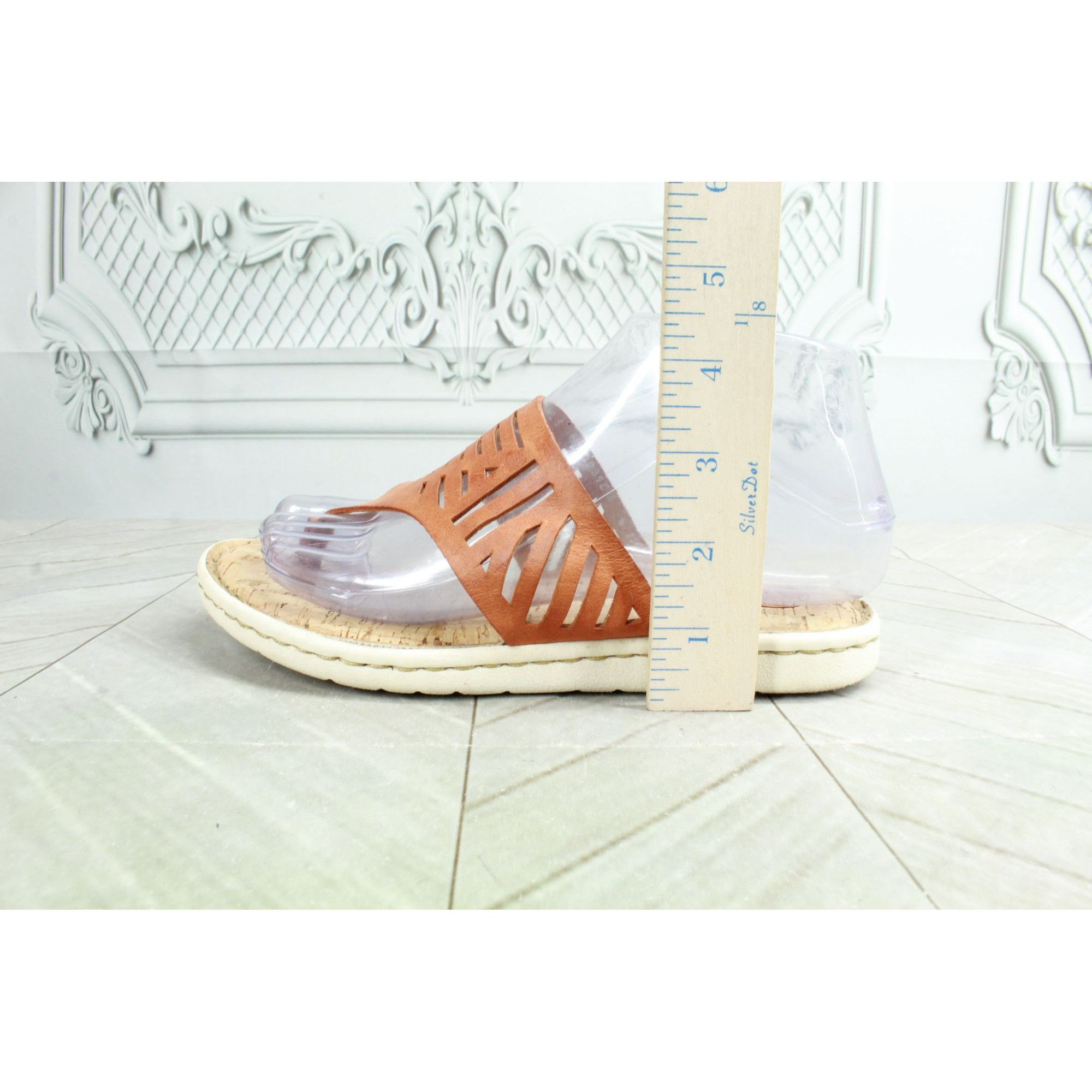 Born × Leather Born Eliora Women's Slip On Thong Flip Flop Sandals Size US 6 / IT 36 - 6 Thumbnail