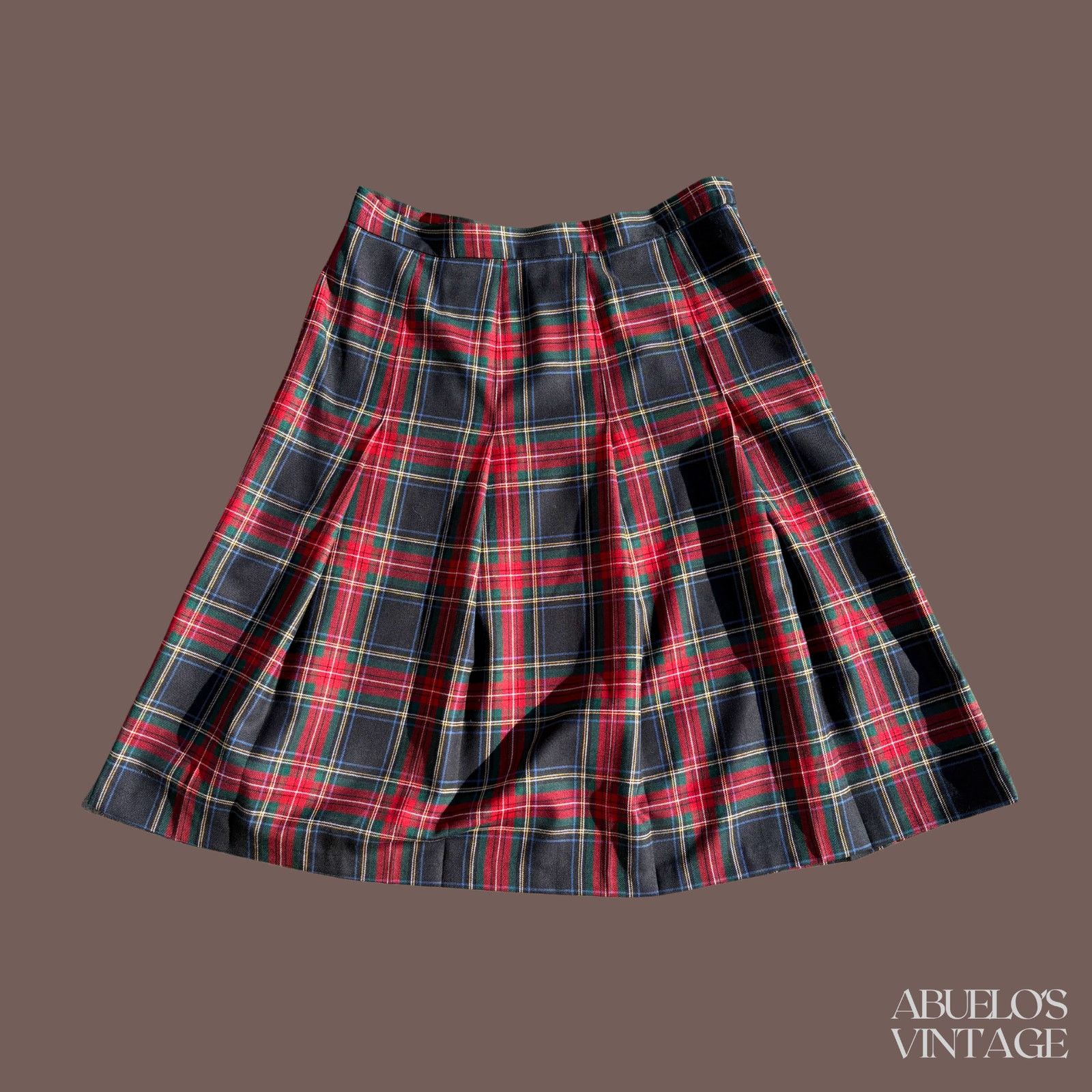 Pendleton VTG Wool Skirt | Pendleton Plaid | Heritage Prep Size 32" / US 10 / IT 46 - 1 Thumbnail