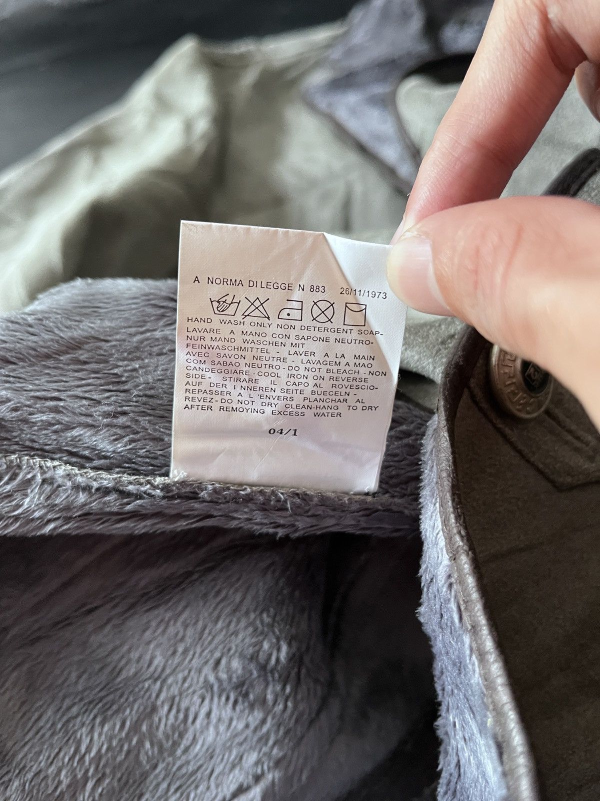 Versace 70s Versace Suede Blazer Size 38L - 9 Thumbnail