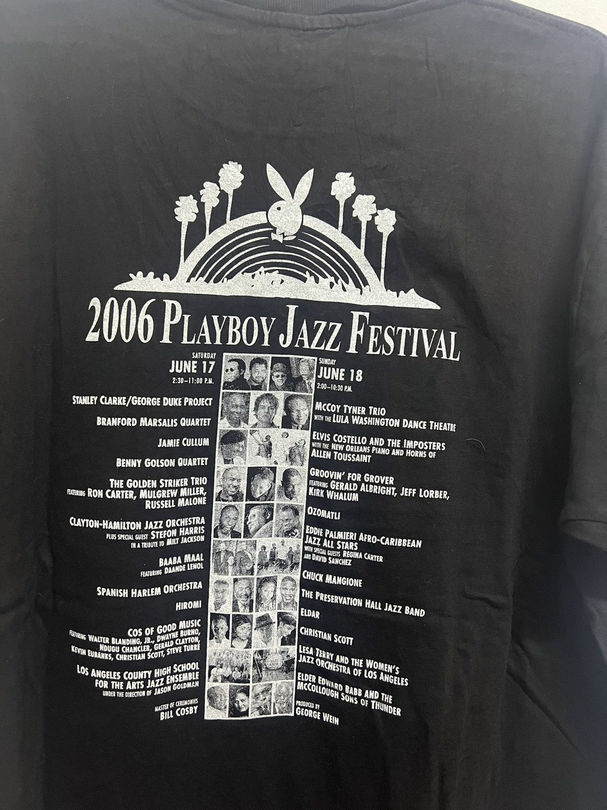 Band Tees × Vintage Vintage 90’s Jazz Playboy Festival Tee Size US XL / EU 56 / 4 - 5 Thumbnail