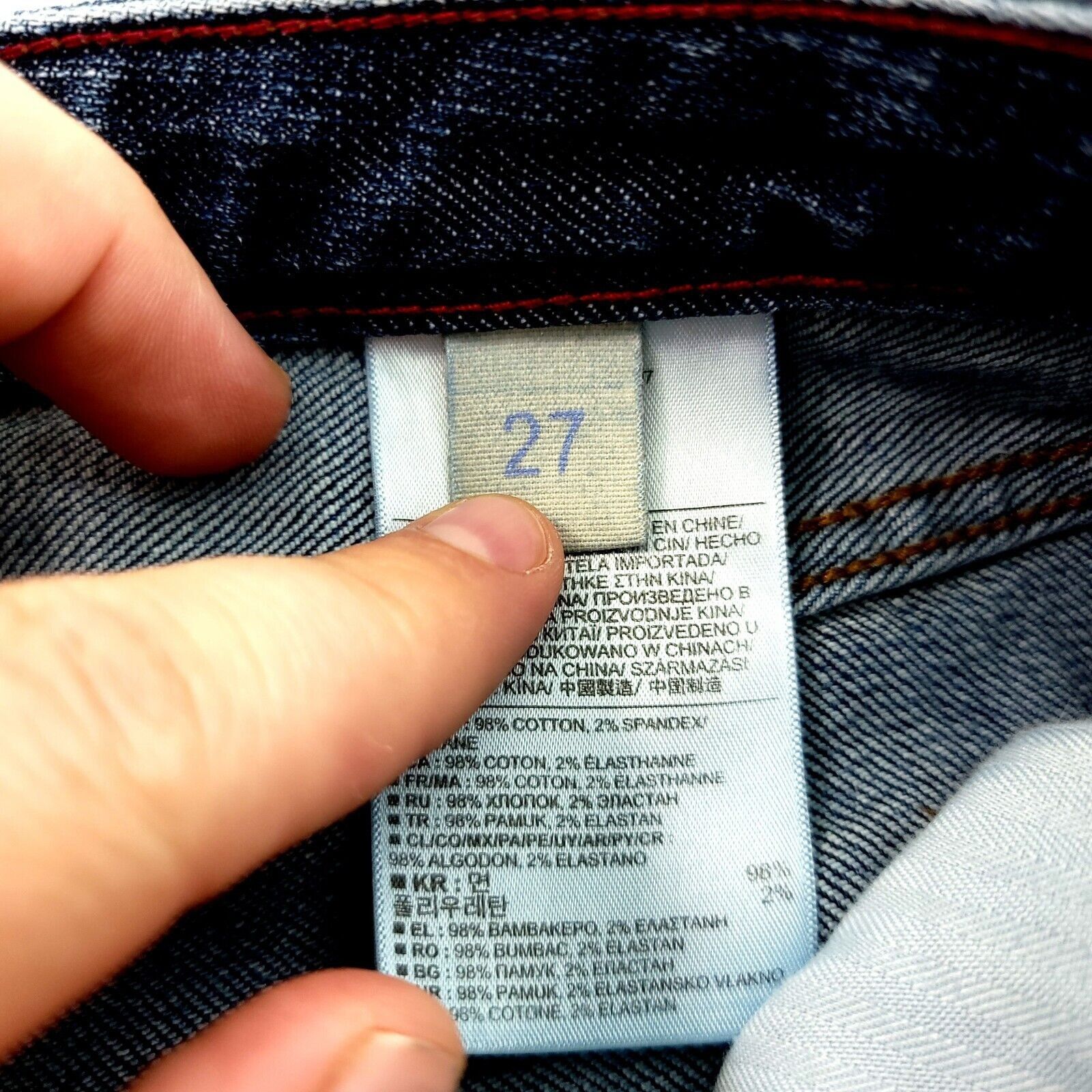 Banana Republic Banana Republic Blue Denim Jean Shorts Low Rise Size 27 31" Size 31" - 5 Thumbnail