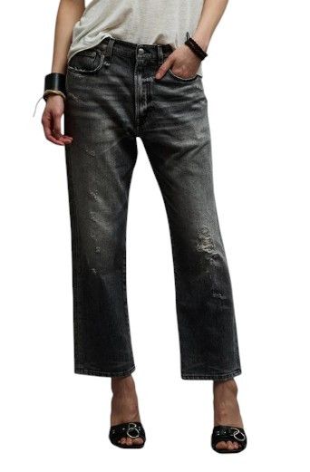 R13 BOYFRIEND 30 Vintage Grey Distress 88268 Size 30" / US 8 / IT 44 - 1 Thumbnail