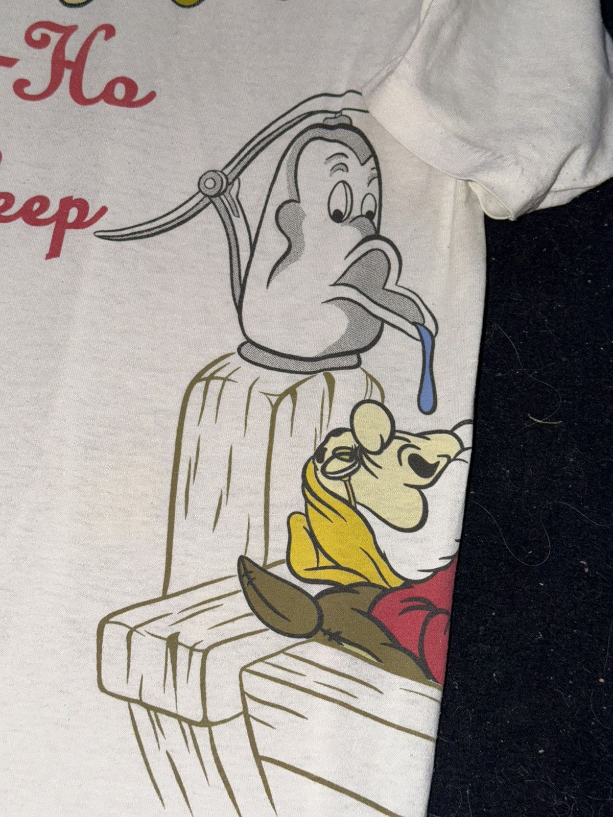 Disney Vintage 90's Disney Snow White 7 Dwarfs Oversized T Shirt Size US XXL / EU 58 / 5 - 5 Thumbnail