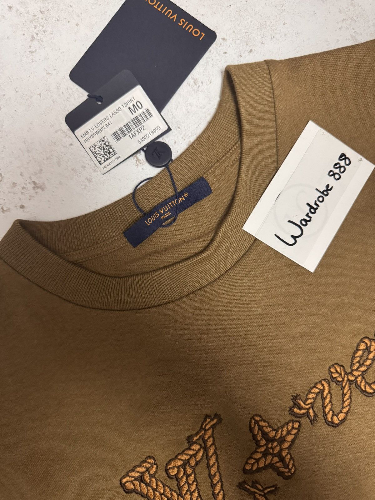 Louis Vuitton Louis Vuitton Embroidery T-shirt Size US M / EU 48-50 / 2 - 2 Thumbnail
