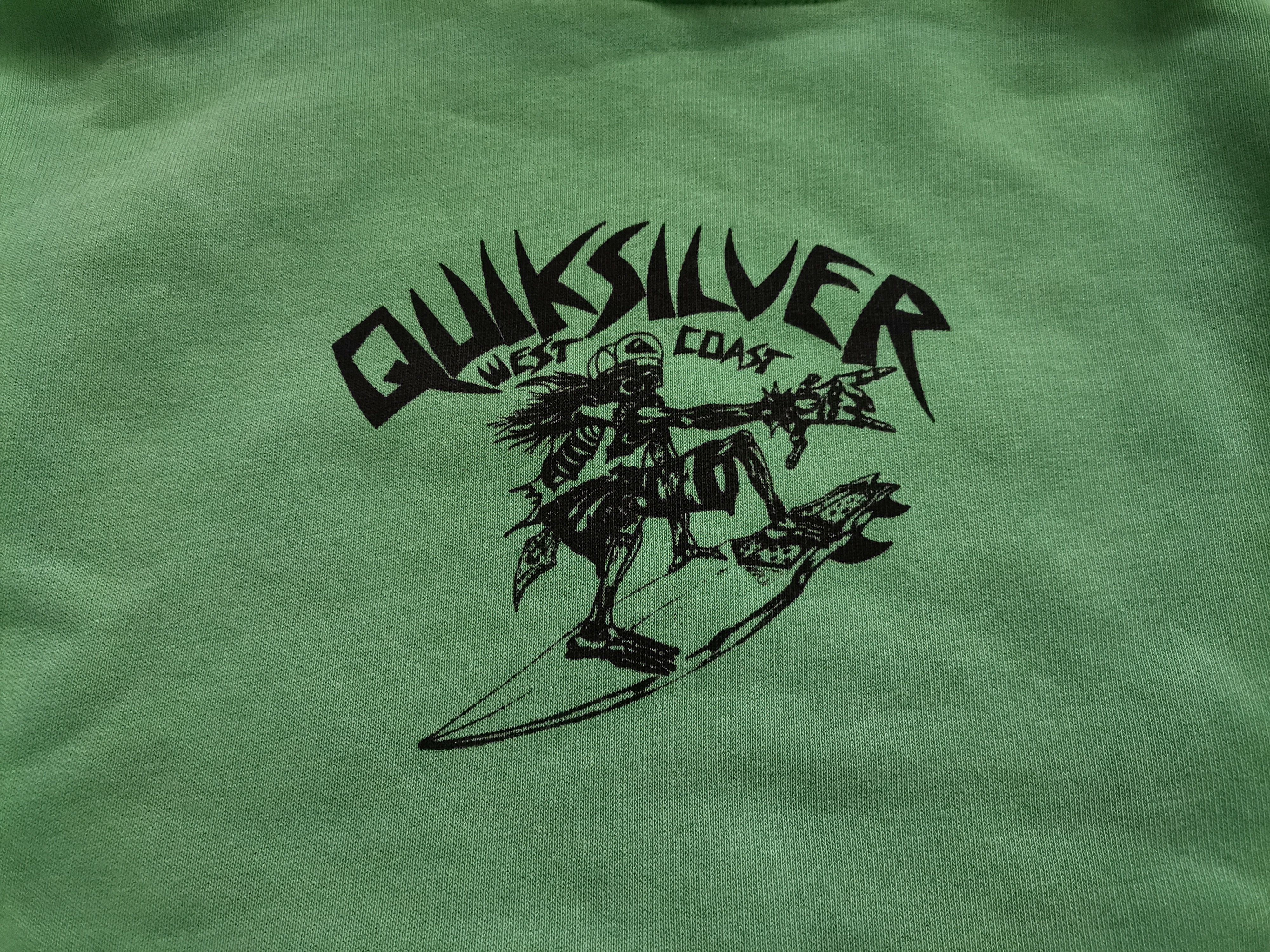 Quiksilver Vintage Quiksilver Hoodie Size US M / EU 48-50 / 2 - 2 Thumbnail