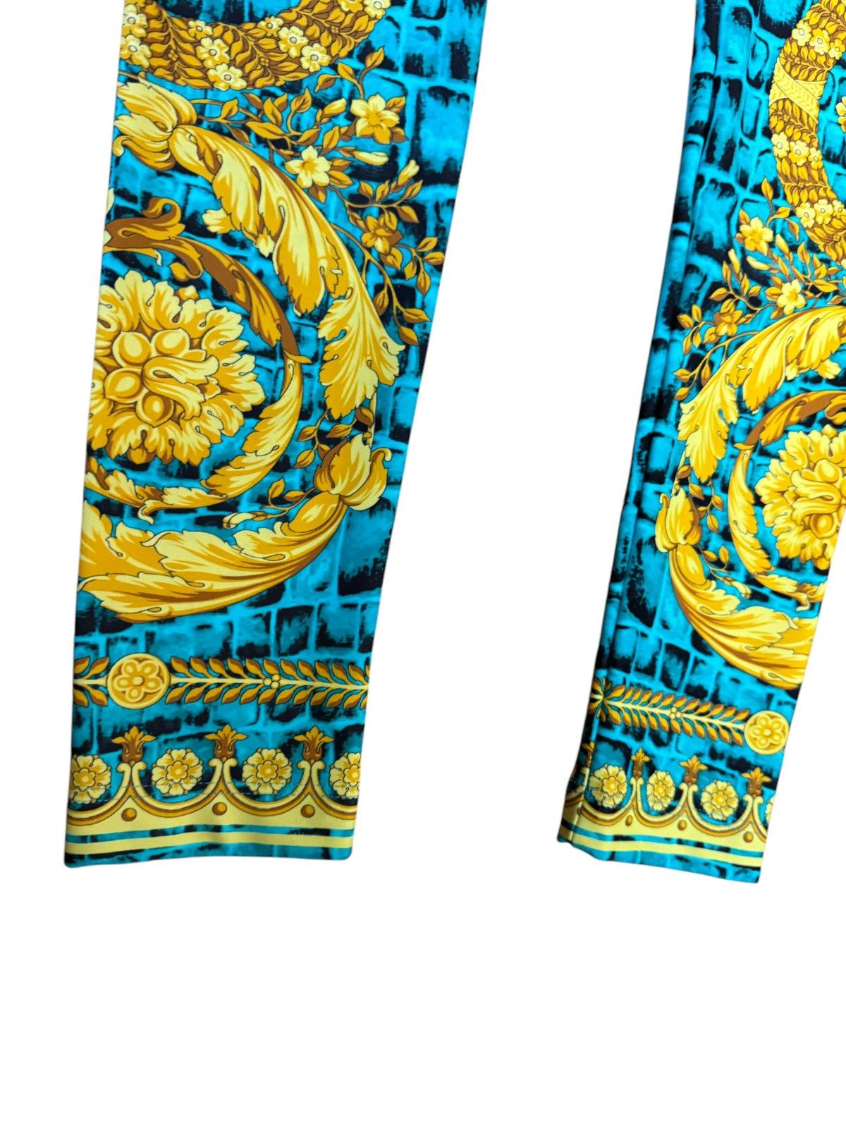 Versace Versace Printed Leggings – Size 36, Never Worn Size 25" / US 0 / IT 36 - 3 Thumbnail