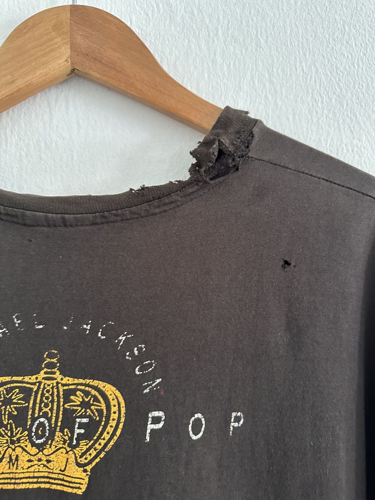 Vintage Vintage Michael Jackson Dangerous 1992 distressed Tee Size US XL / EU 56 / 4 - 7 Thumbnail