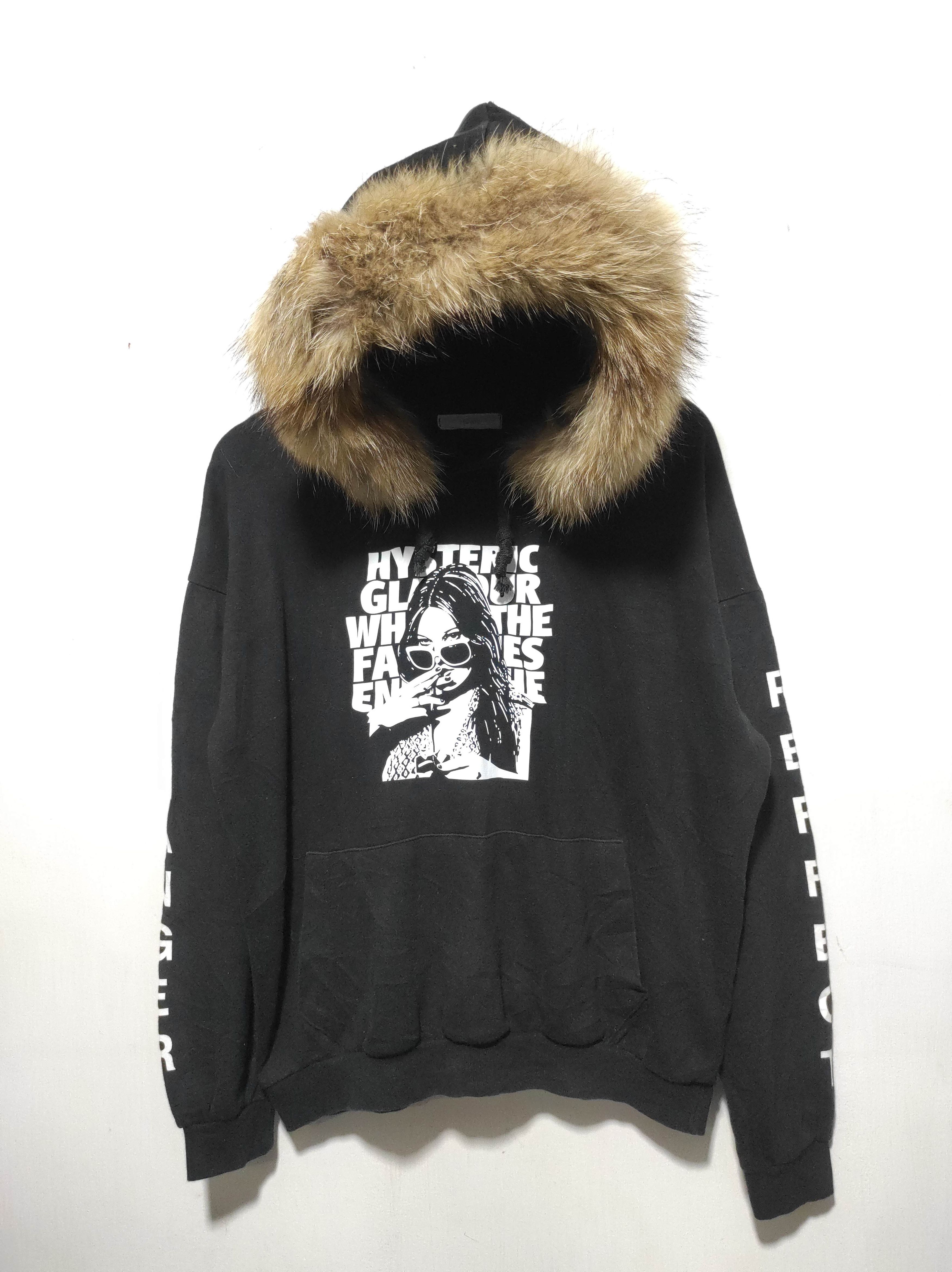 Hysteric Glamour Botleg Hysteric glamour Fur Hoodie i6w9 Lgb Style Size US M / EU 48-50 / 2 - 2 Thumbnail