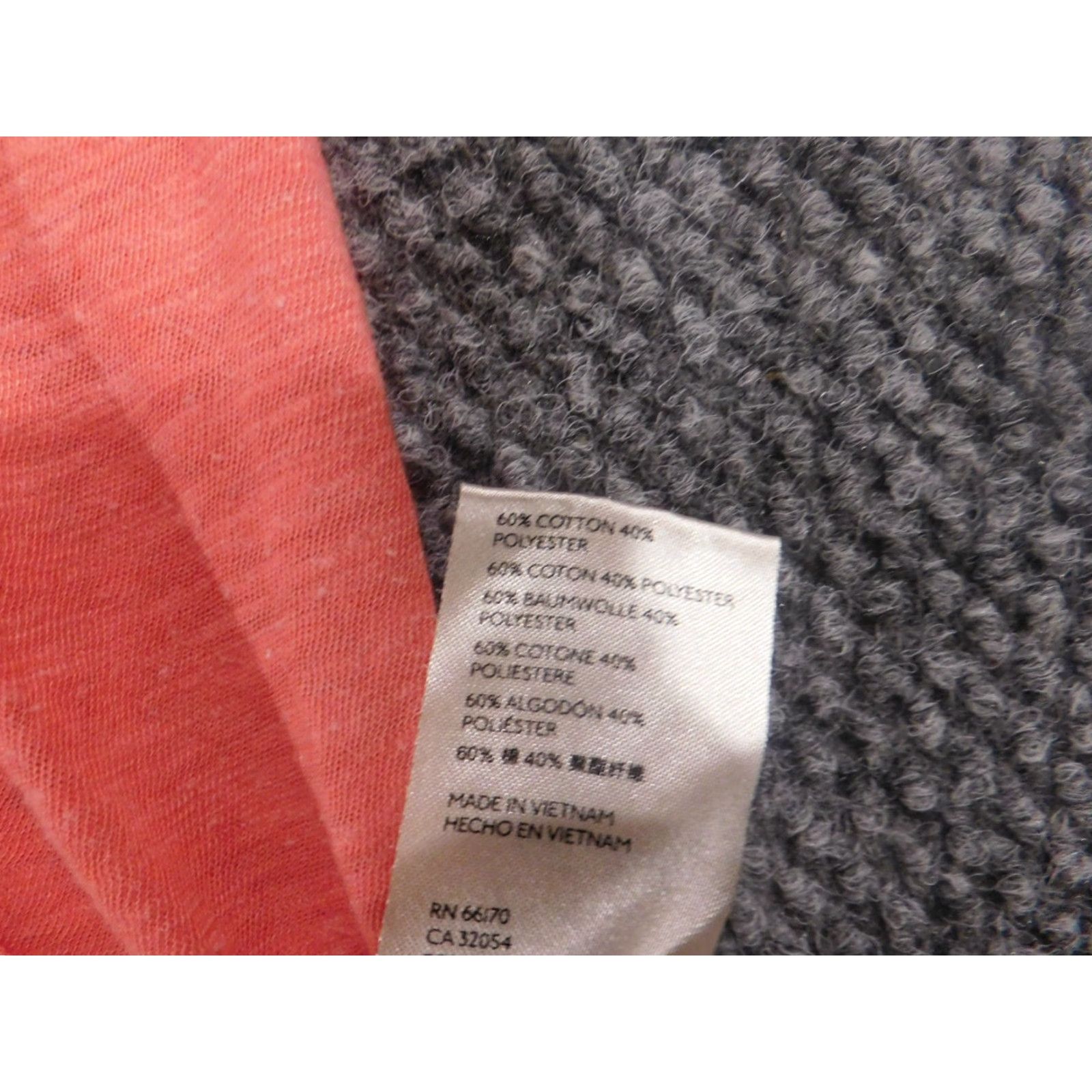 Vintage VINTAGE We the Free Womens Blouse XS Pink Stretch Top Long Sleeve V-Neck Casual Sleeve Cotton Polyester Regular Basic Womens Size XS / US 0-2 / IT 36-38 - 7 Thumbnail