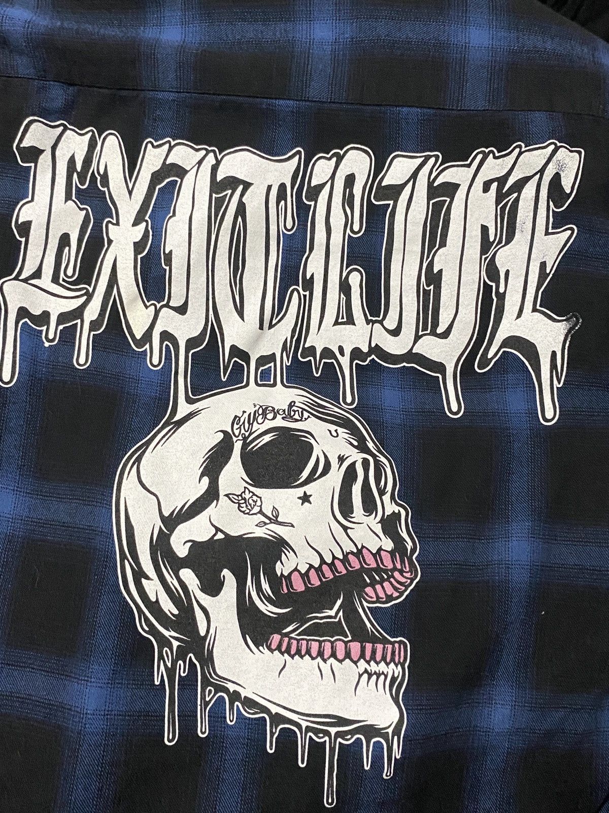 Lil Peep Exit Life flannel hoodie Size US M / EU 48-50 / 2 - 4 Thumbnail