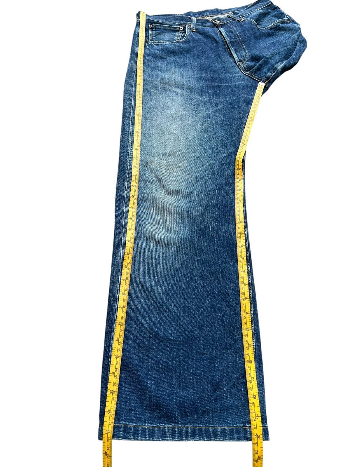 Edwin Vintage Edwin 505 Distressed Baggy Denim Jeans 33x30 Size US 33 - 12 Thumbnail