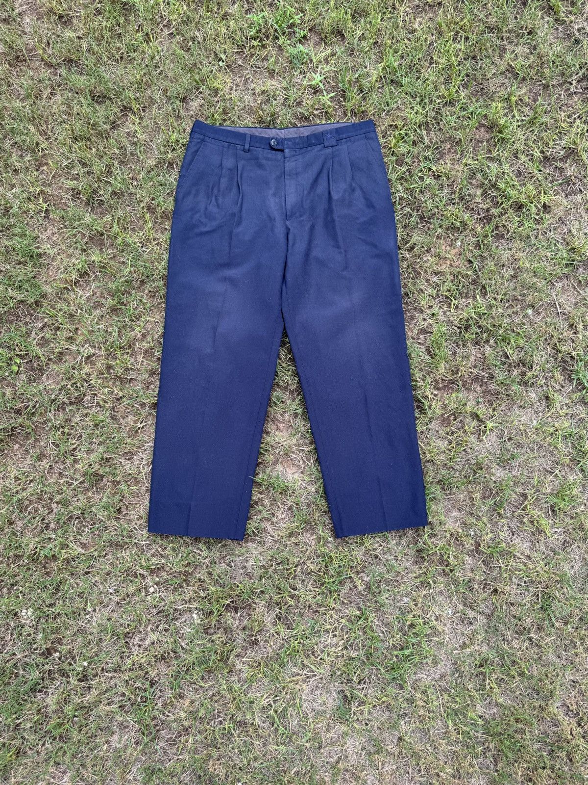 Burberry Burberry London pleated trousers Pants Mens Size US 44 / EU 60 - 1 Thumbnail