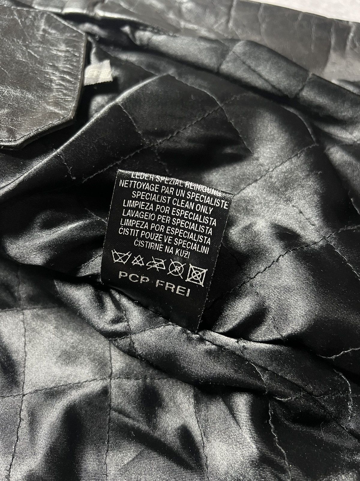 Japanese Brand Vintage Leather Faded Racing Motorcycle Jacket Size US L / EU 52-54 / 3 - 10 Thumbnail