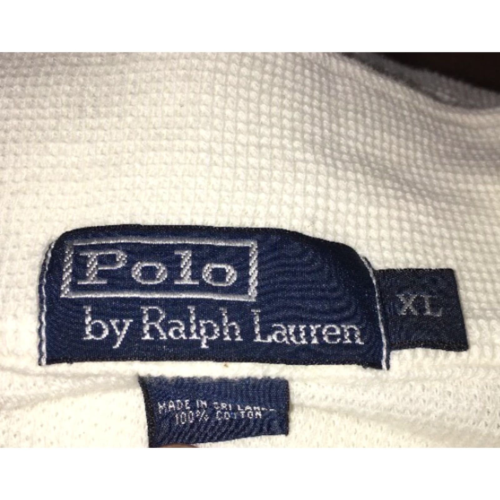 Polo Ralph Lauren Polo Ralph Lauren Polo Shirt Mens White XL Casual Short Sleeve Rugby Style - Adult XL Mens Size US XL / EU 56 / 4 - 5 Thumbnail